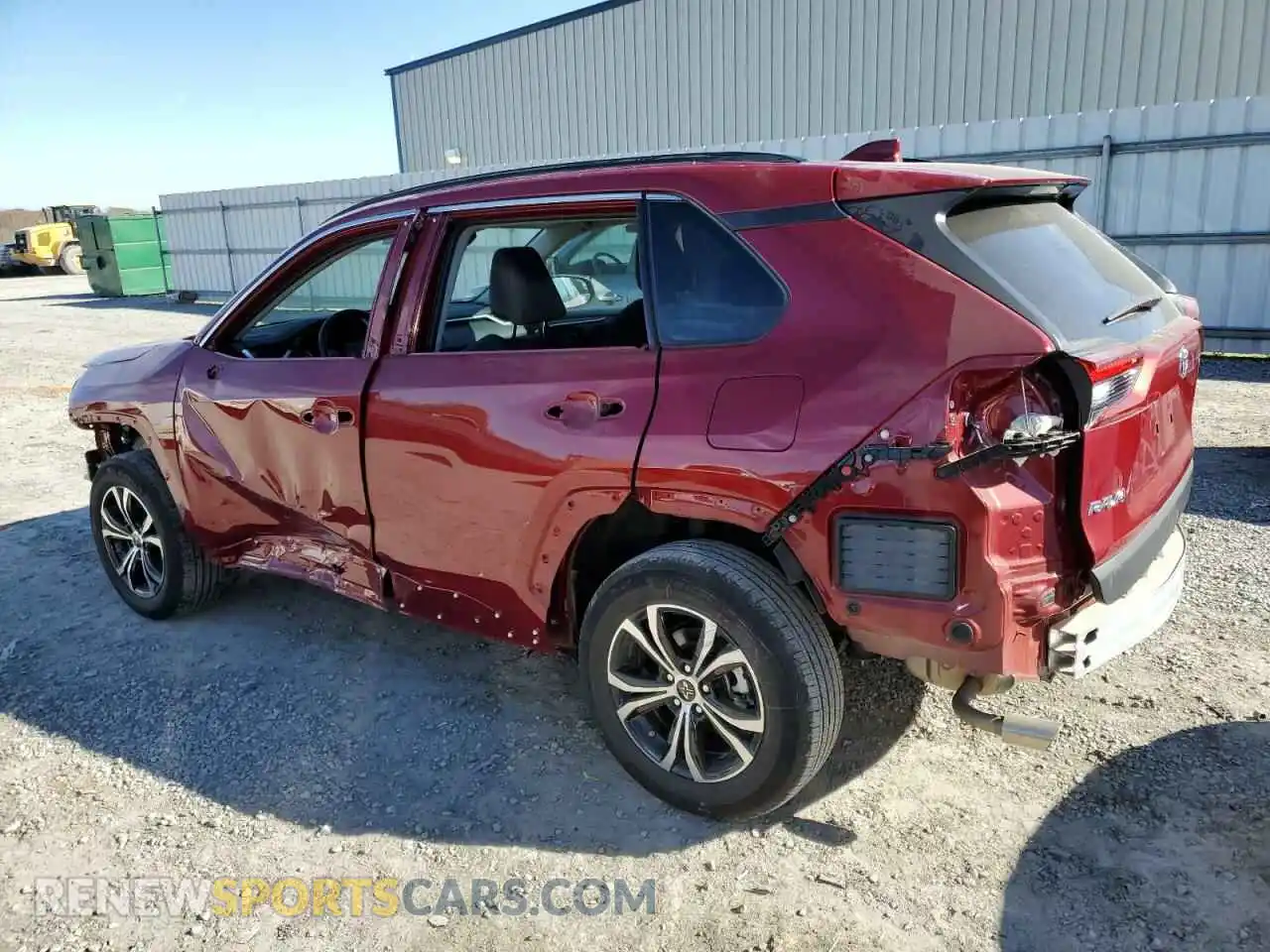 2 Photograph of a damaged car 2T3H1RFV9MW159351 TOYOTA RAV4 2021