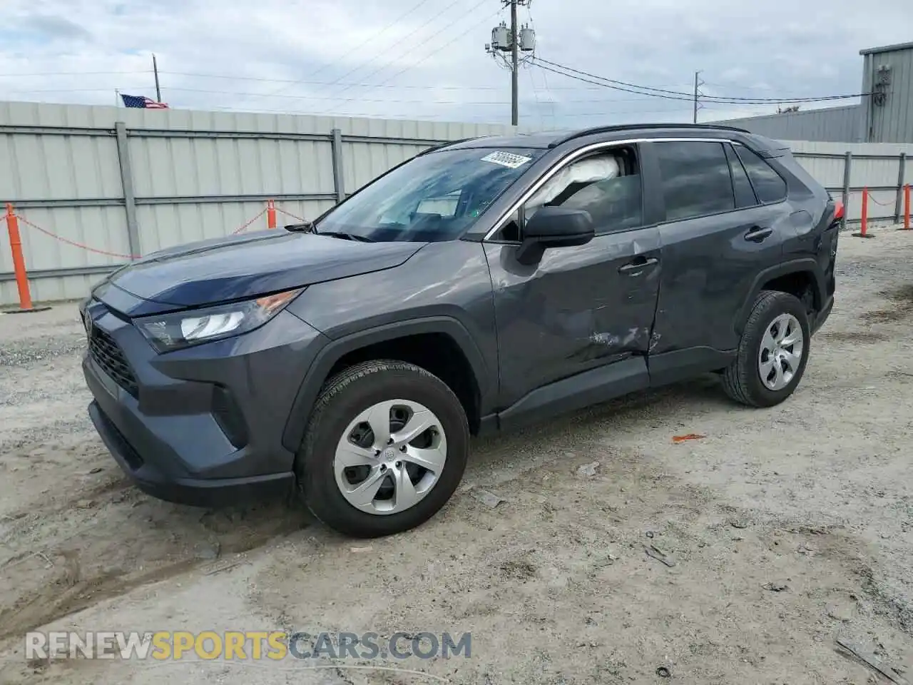 1 Фотография поврежденного автомобиля 2T3H1RFV9MW166154 TOYOTA RAV4 2021