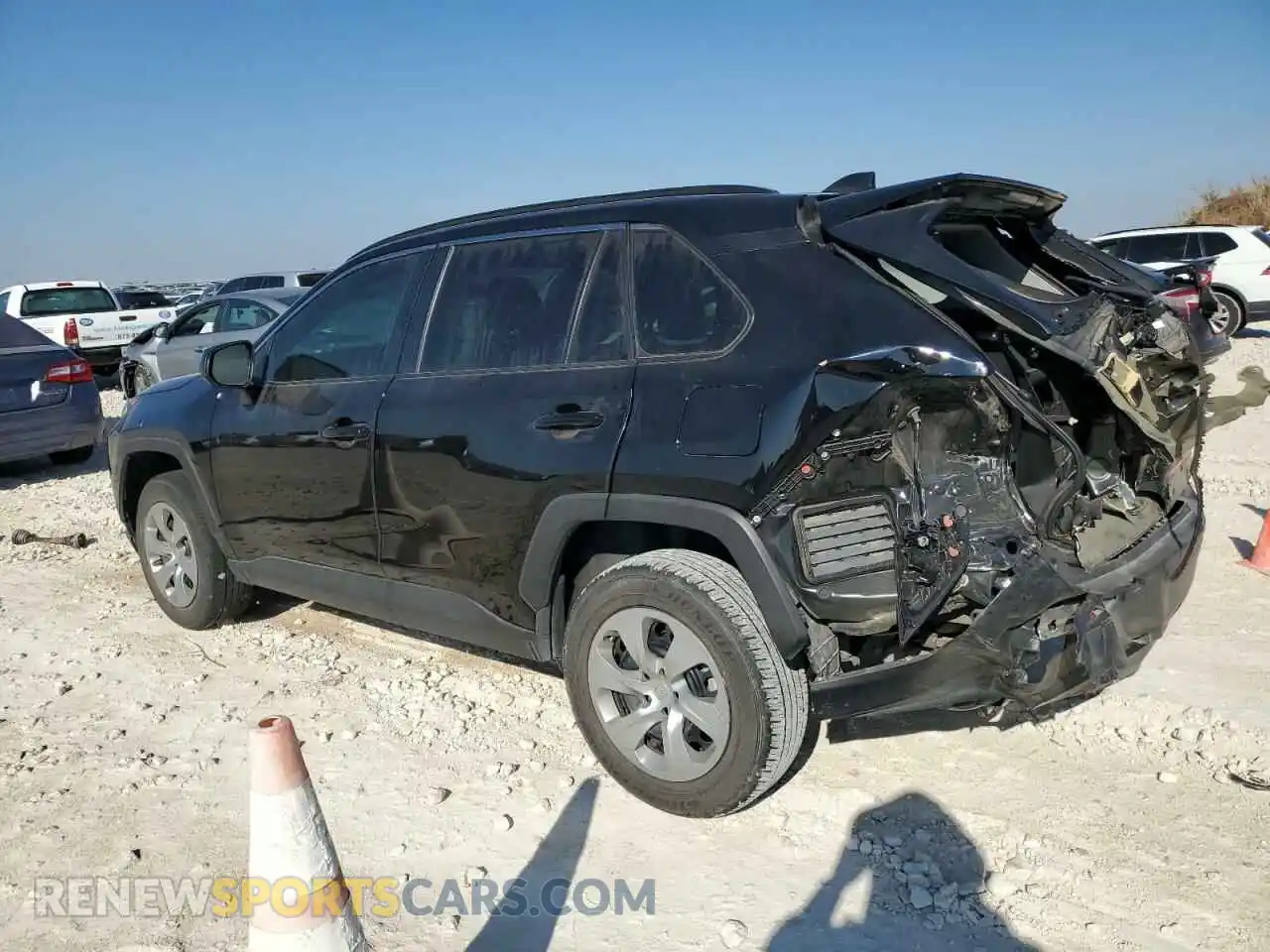 2 Photograph of a damaged car 2T3H1RFVXMC093684 TOYOTA RAV4 2021