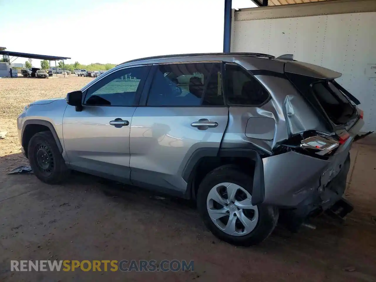 2 Фотография поврежденного автомобиля 2T3H1RFVXMC105946 TOYOTA RAV4 2021