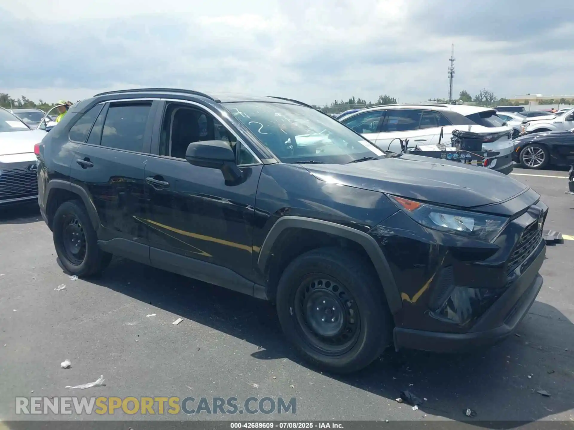1 fotografías del automóvil dañado 2T3H1RFVXMC112945 TOYOTA RAV4 2021