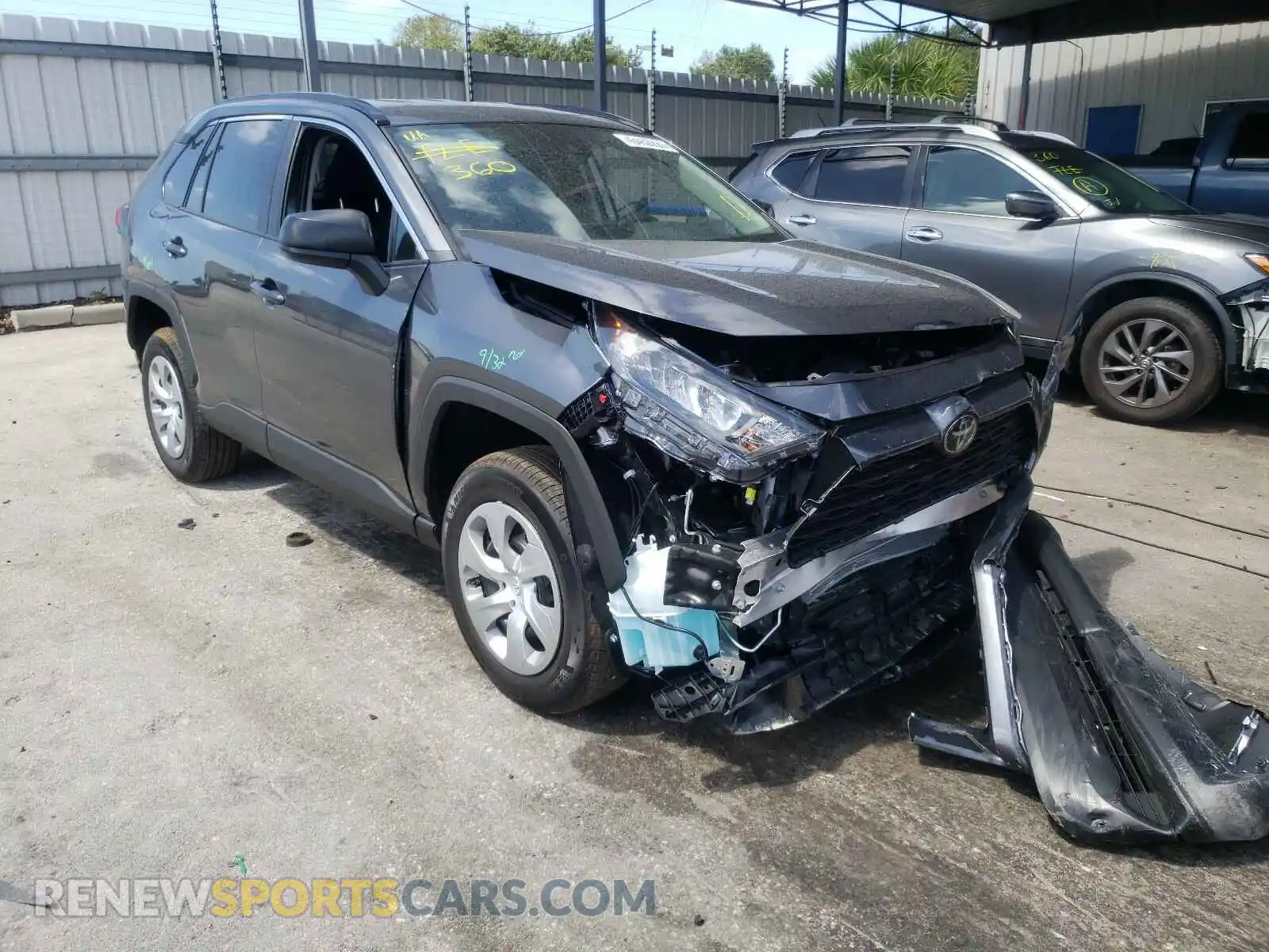 1 fotografías del automóvil dañado 2T3H1RFVXMC121564 TOYOTA RAV4 2021