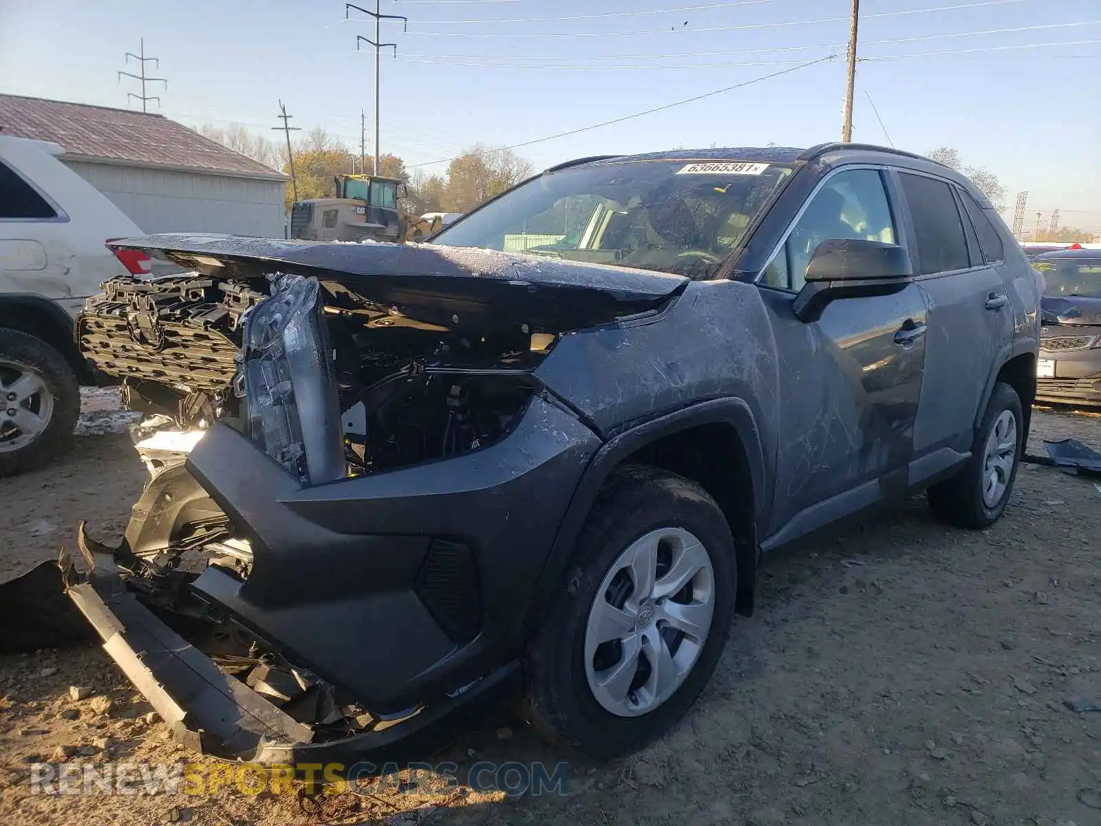2 Photograph of a damaged car 2T3H1RFVXMC139983 TOYOTA RAV4 2021