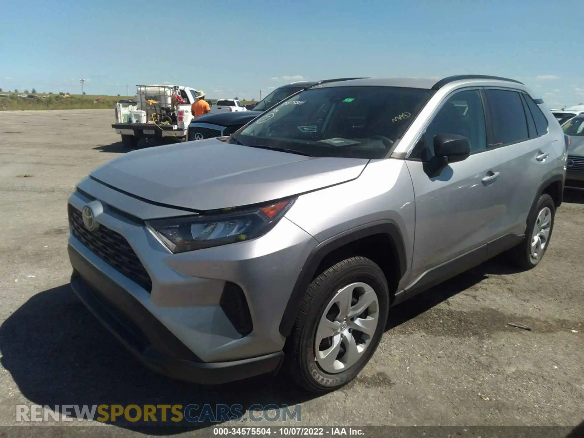 2 Photograph of a damaged car 2T3H1RFVXMC145086 TOYOTA RAV4 2021