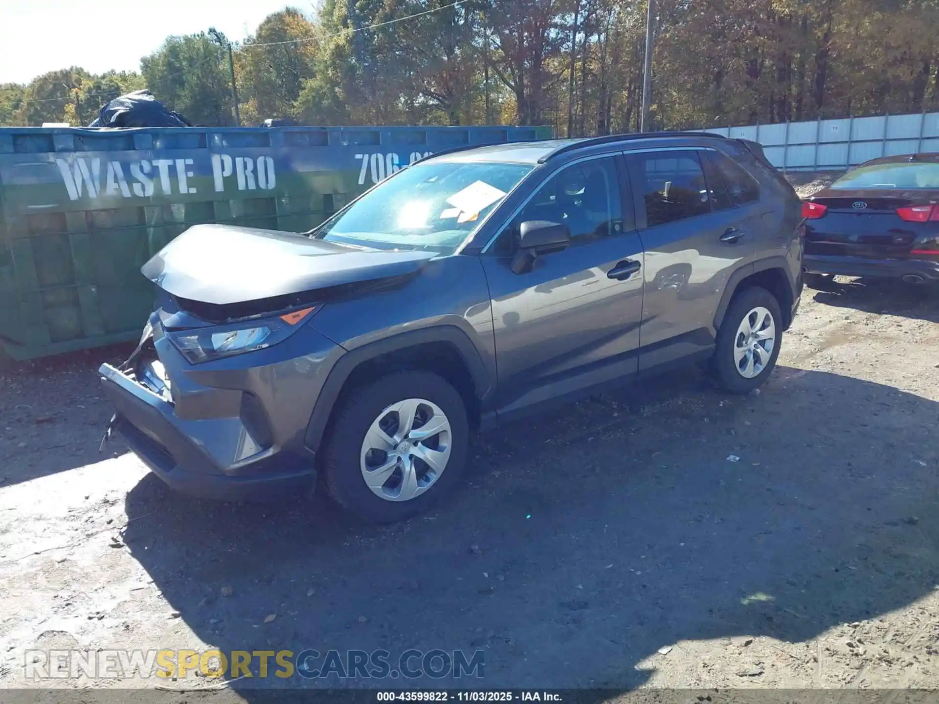 2 Photograph of a damaged car 2T3H1RFVXMC149171 TOYOTA RAV4 2021