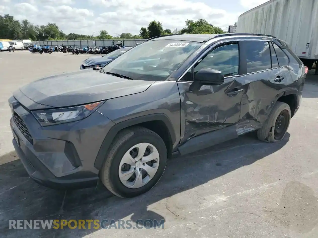 1 Photograph of a damaged car 2T3H1RFVXMC149753 TOYOTA RAV4 2021