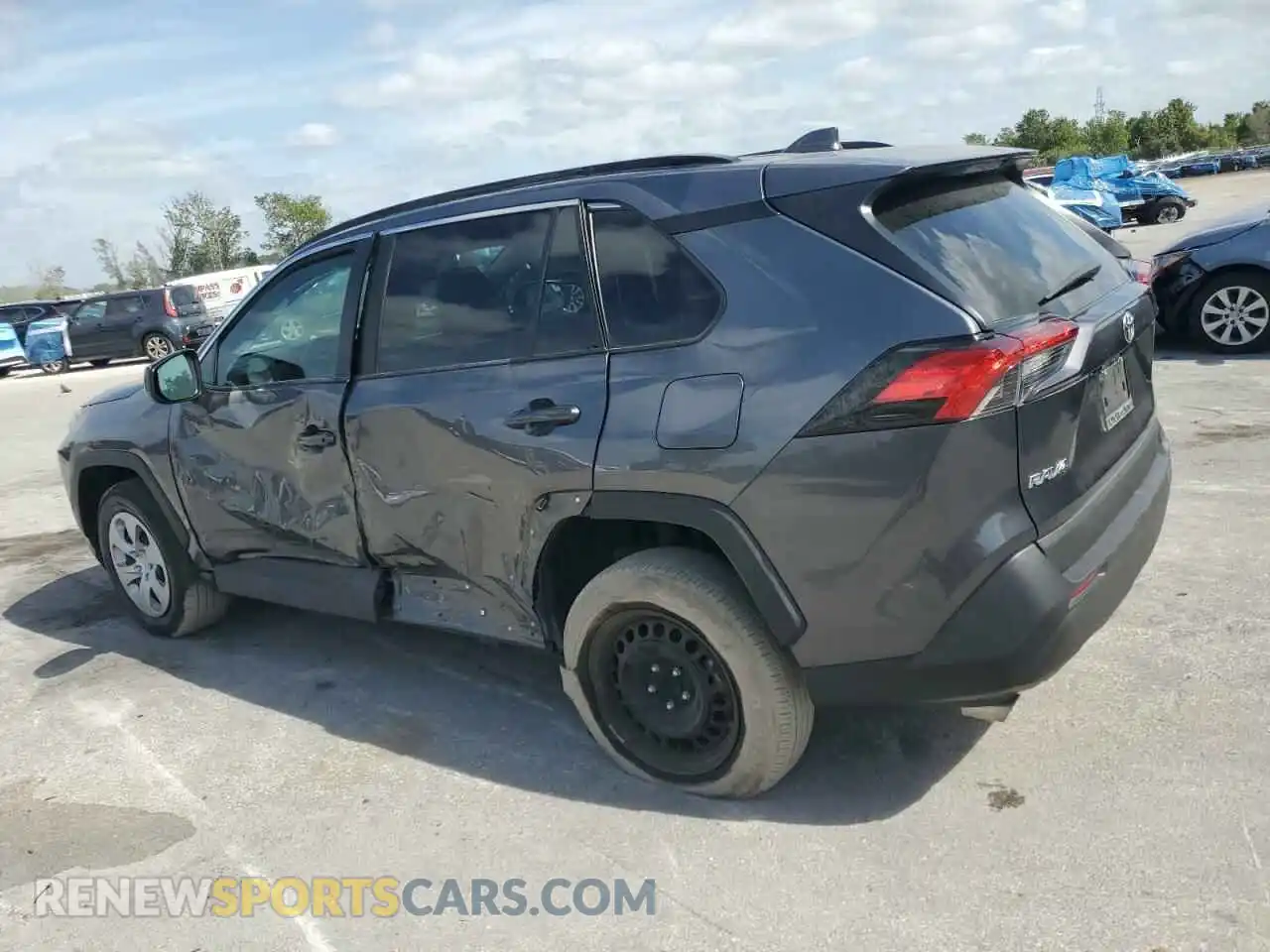 2 Photograph of a damaged car 2T3H1RFVXMC149753 TOYOTA RAV4 2021