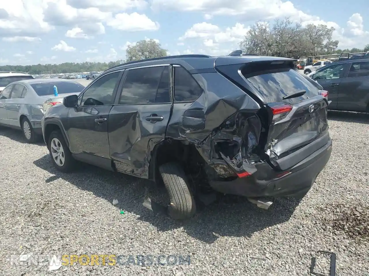 2 Photograph of a damaged car 2T3H1RFVXMC151731 TOYOTA RAV4 2021