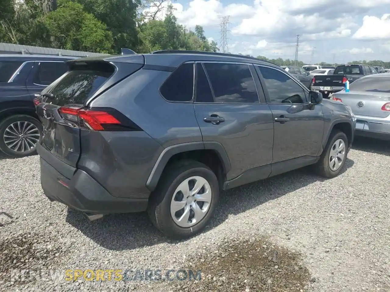 3 Photograph of a damaged car 2T3H1RFVXMC151731 TOYOTA RAV4 2021