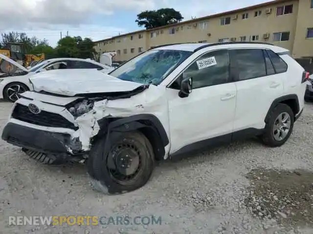 1 Photograph of a damaged car 2T3H1RFVXMC155472 TOYOTA RAV4 2021