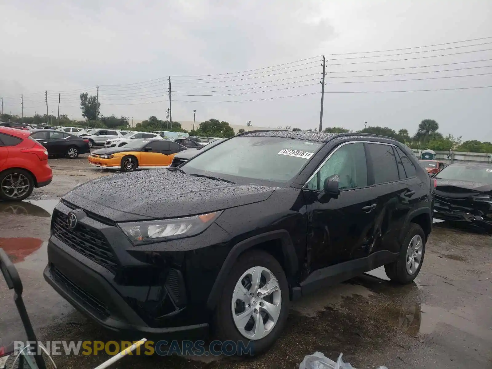 2 Photograph of a damaged car 2T3H1RFVXMC155522 TOYOTA RAV4 2021