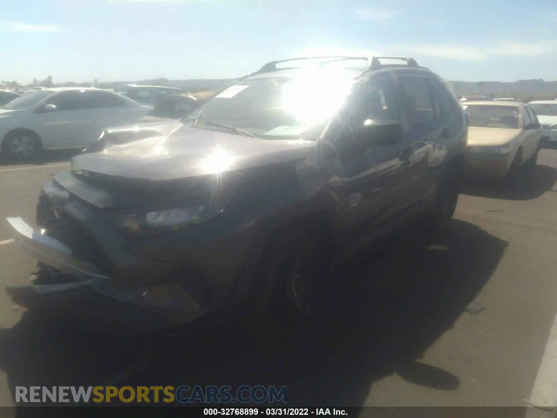 2 Photograph of a damaged car 2T3H1RFVXMC165757 TOYOTA RAV4 2021