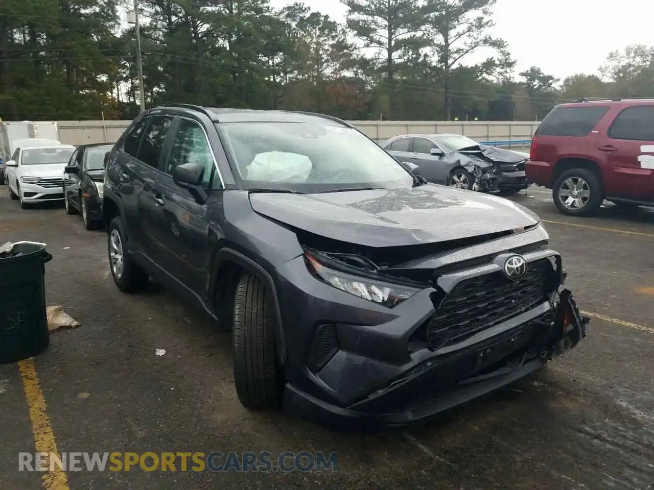 1 Фотография поврежденного автомобиля 2T3H1RFVXMW129114 TOYOTA RAV4 2021