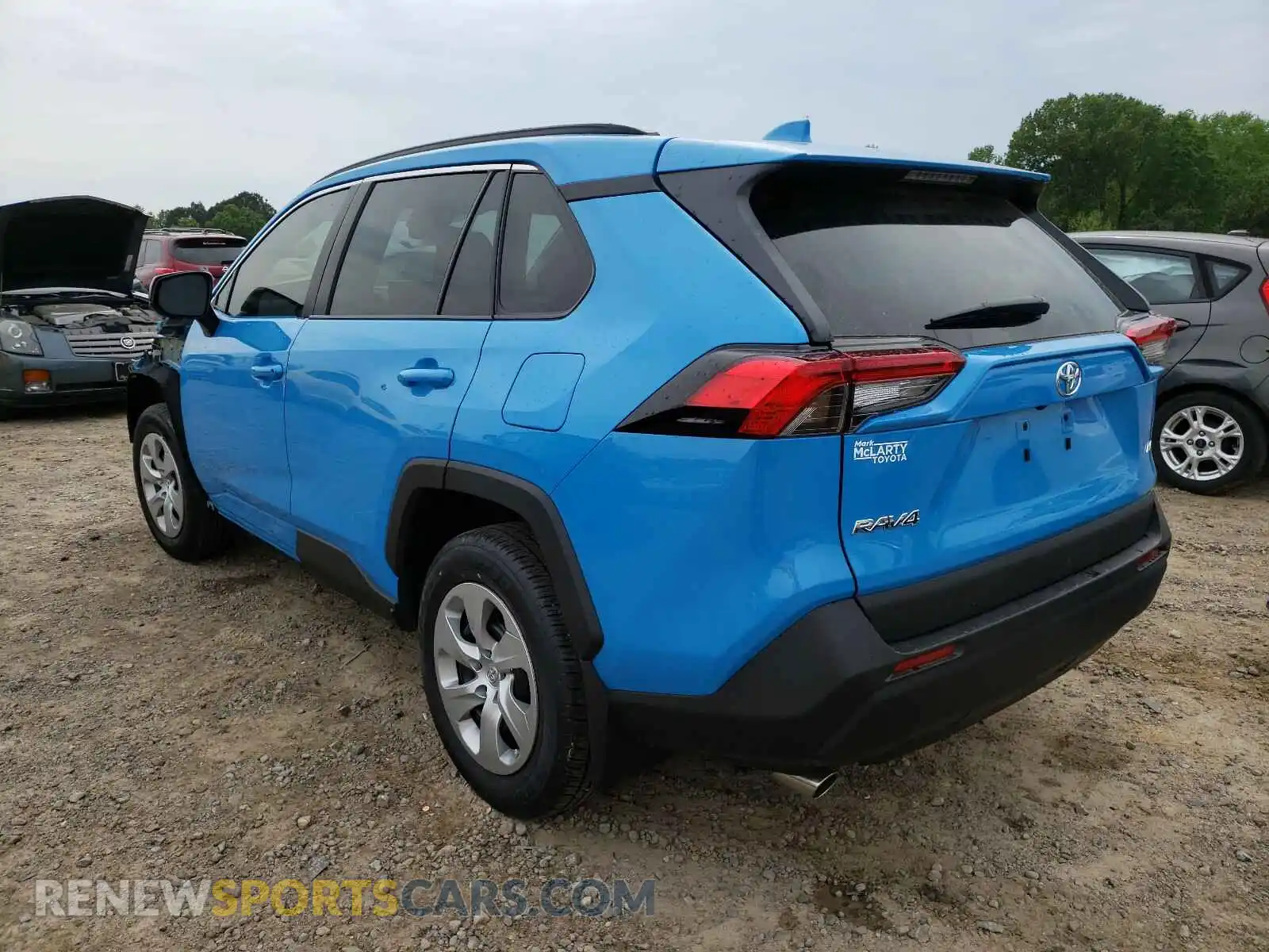 3 fotografías del automóvil dañado 2T3H1RFVXMW136483 TOYOTA RAV4 2021