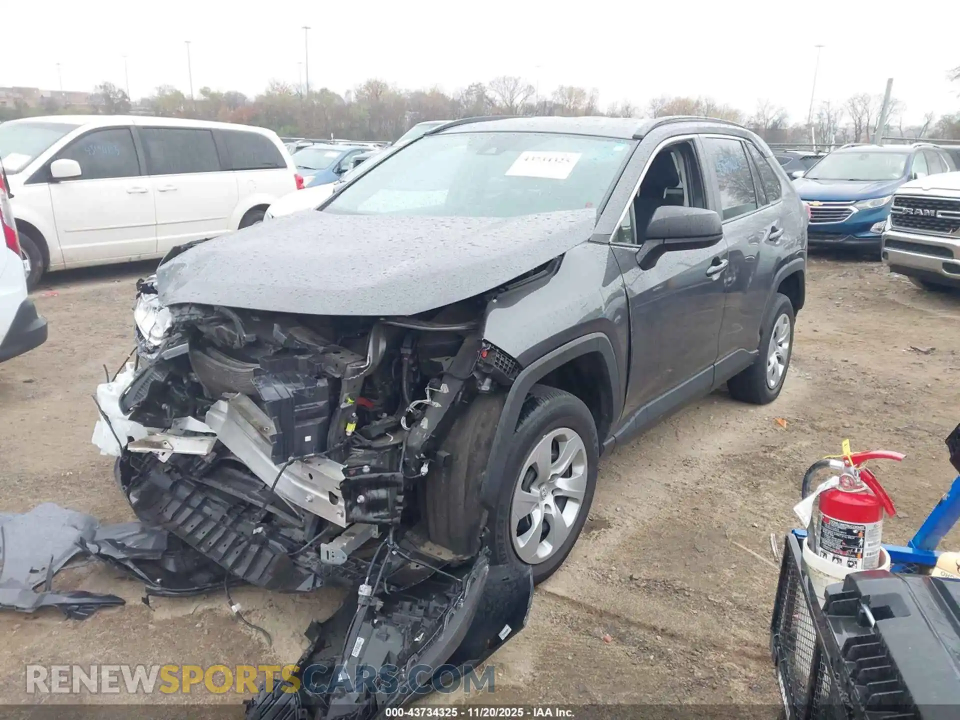 2 Photograph of a damaged car 2T3H1RFVXMW179852 TOYOTA RAV4 2021