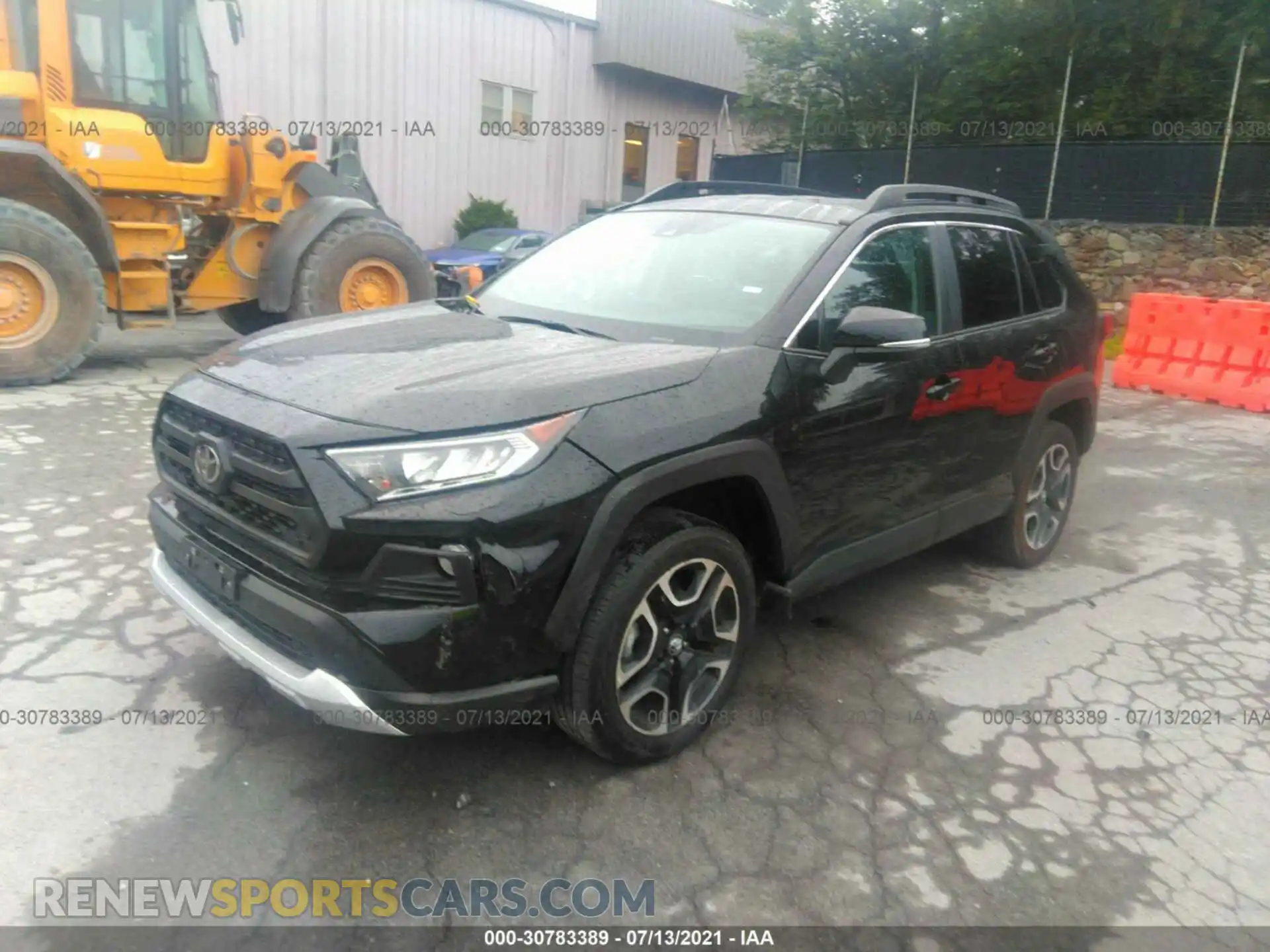 2 Photograph of a damaged car 2T3J1RFV0MW149714 TOYOTA RAV4 2021