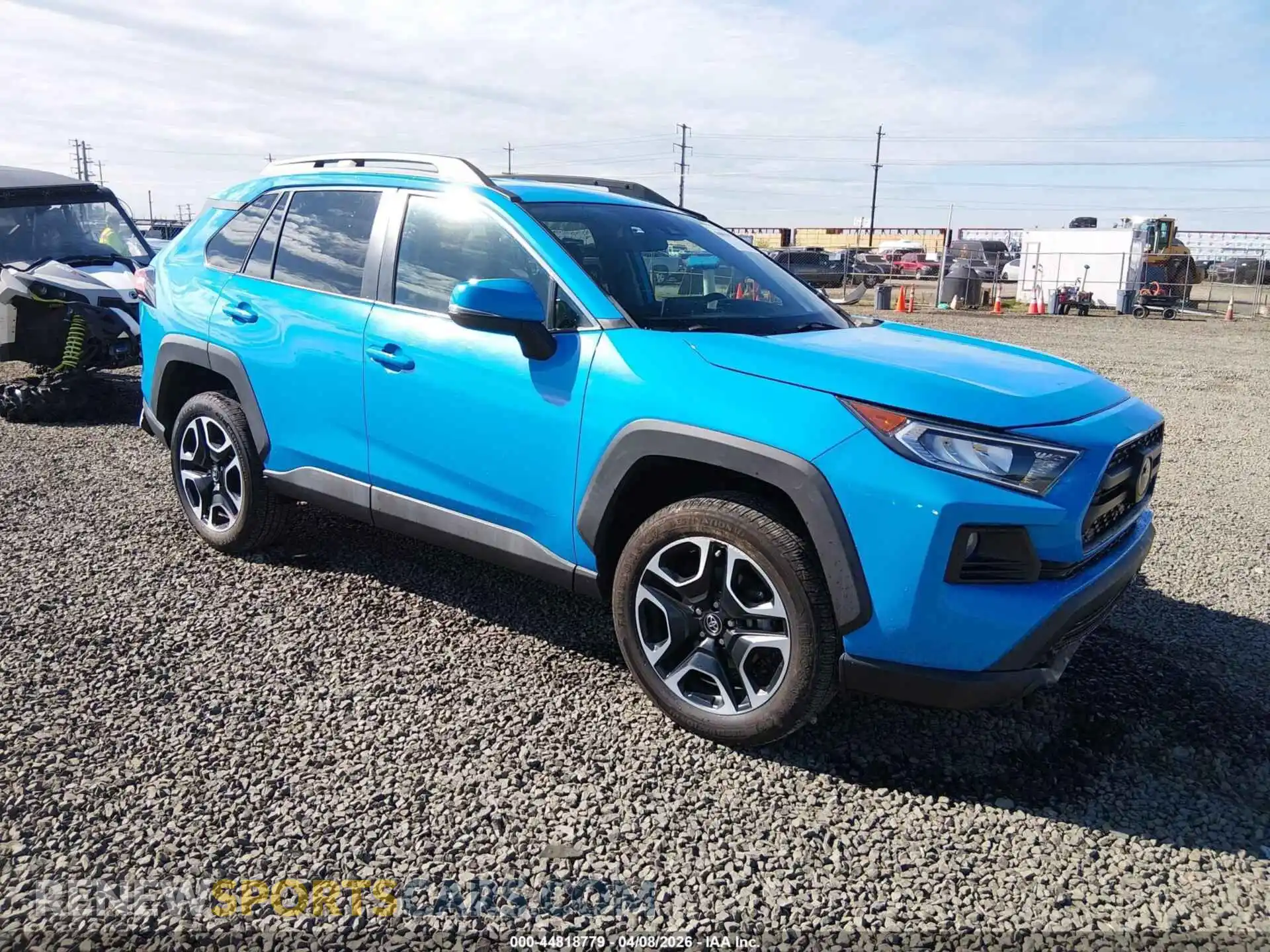 1 Photograph of a damaged car 2T3J1RFV0MW154864 TOYOTA RAV4 2021
