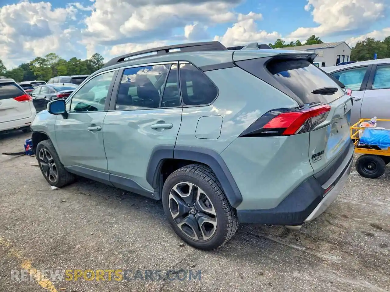 2 fotografías del automóvil dañado 2T3J1RFV0MW161703 TOYOTA RAV4 2021