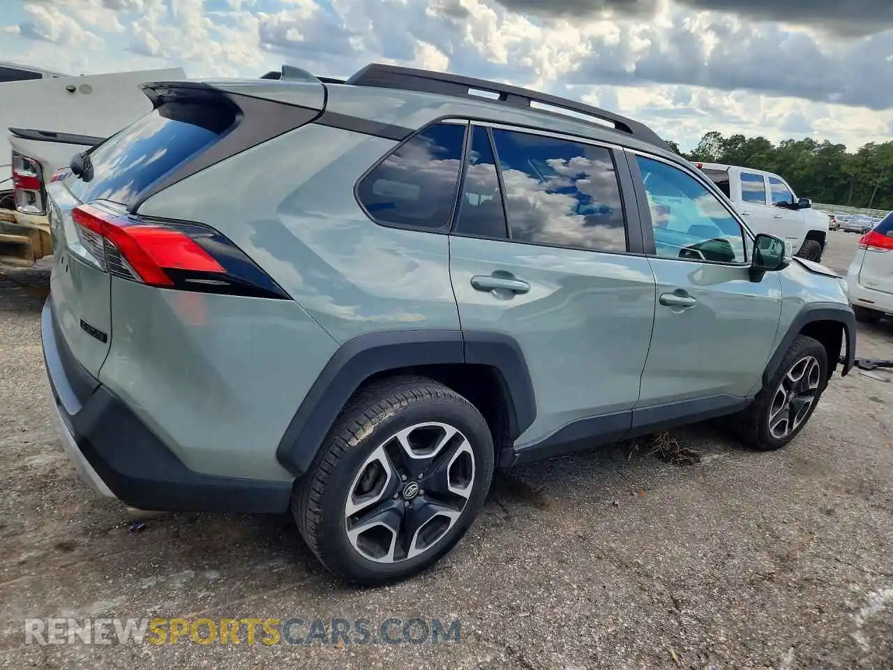 3 fotografías del automóvil dañado 2T3J1RFV0MW161703 TOYOTA RAV4 2021