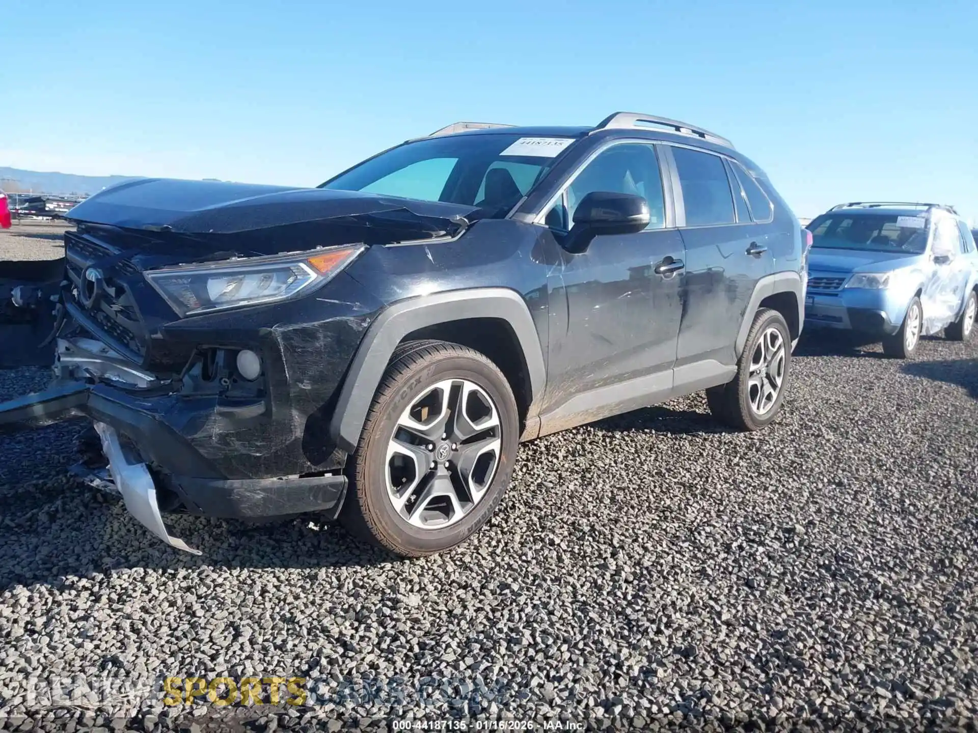 2 Photograph of a damaged car 2T3J1RFV1MW158518 TOYOTA RAV4 2021