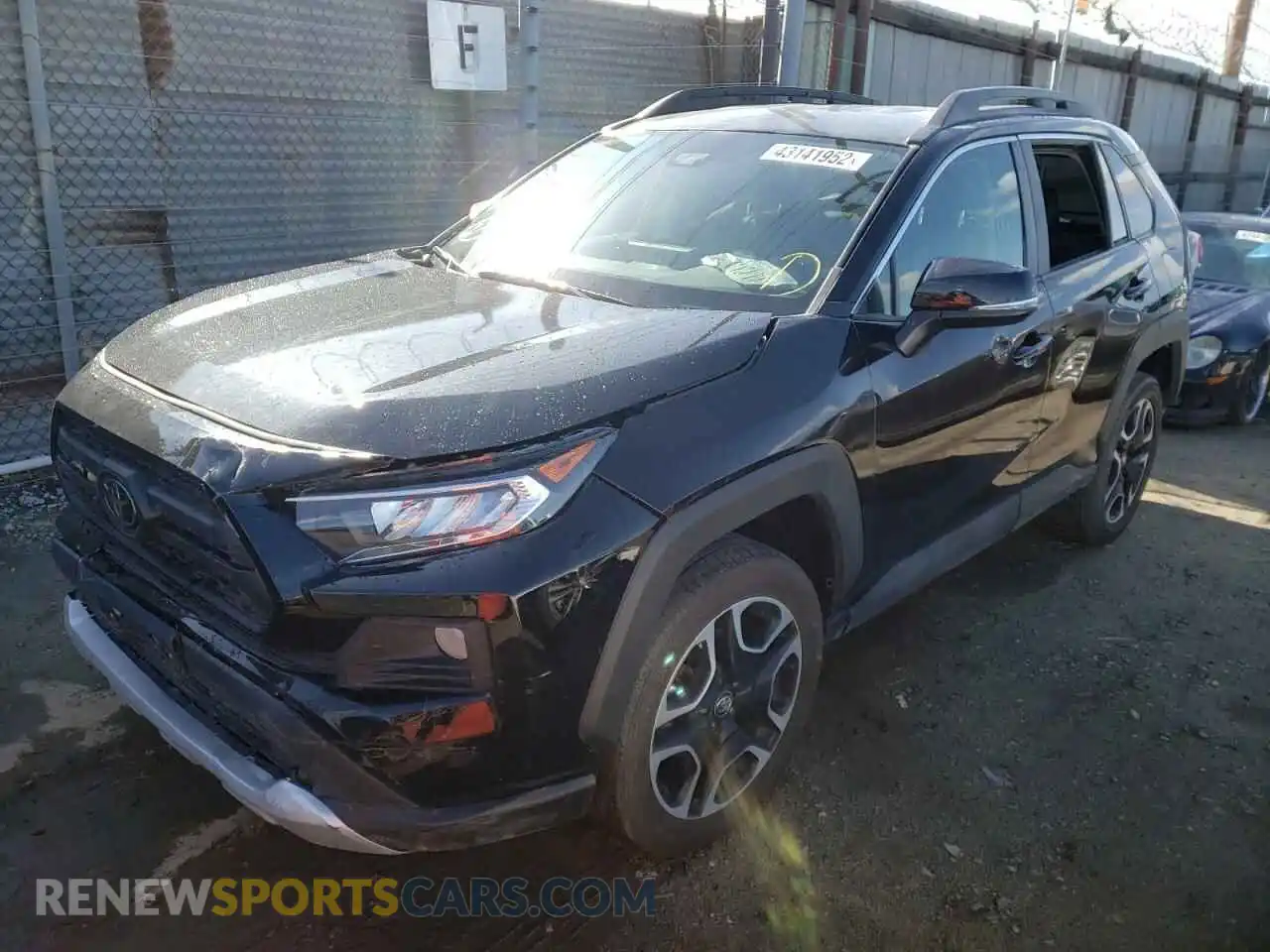 2 Photograph of a damaged car 2T3J1RFV3MW160674 TOYOTA RAV4 2021