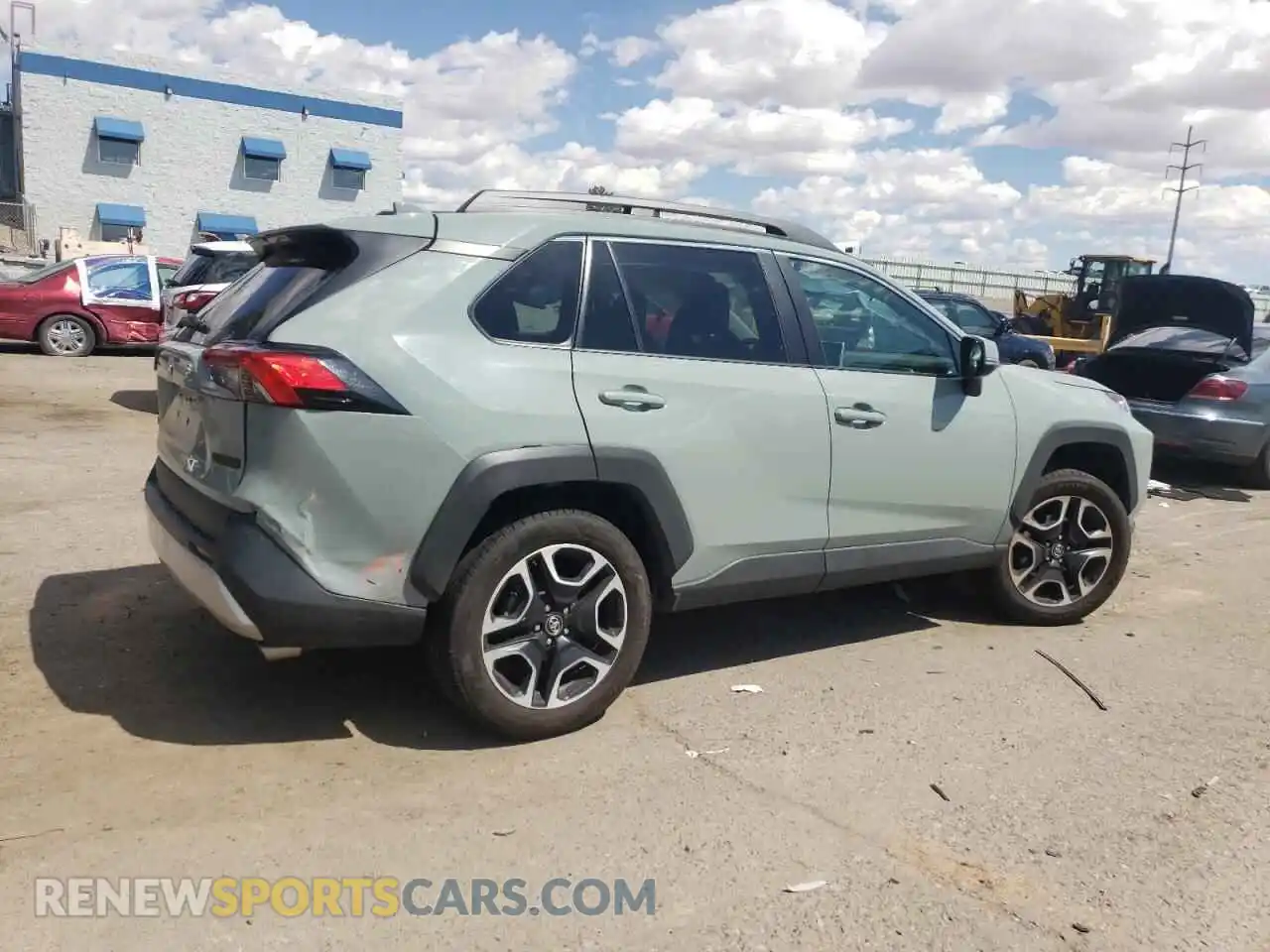 3 Photograph of a damaged car 2T3J1RFV3MW162683 TOYOTA RAV4 2021
