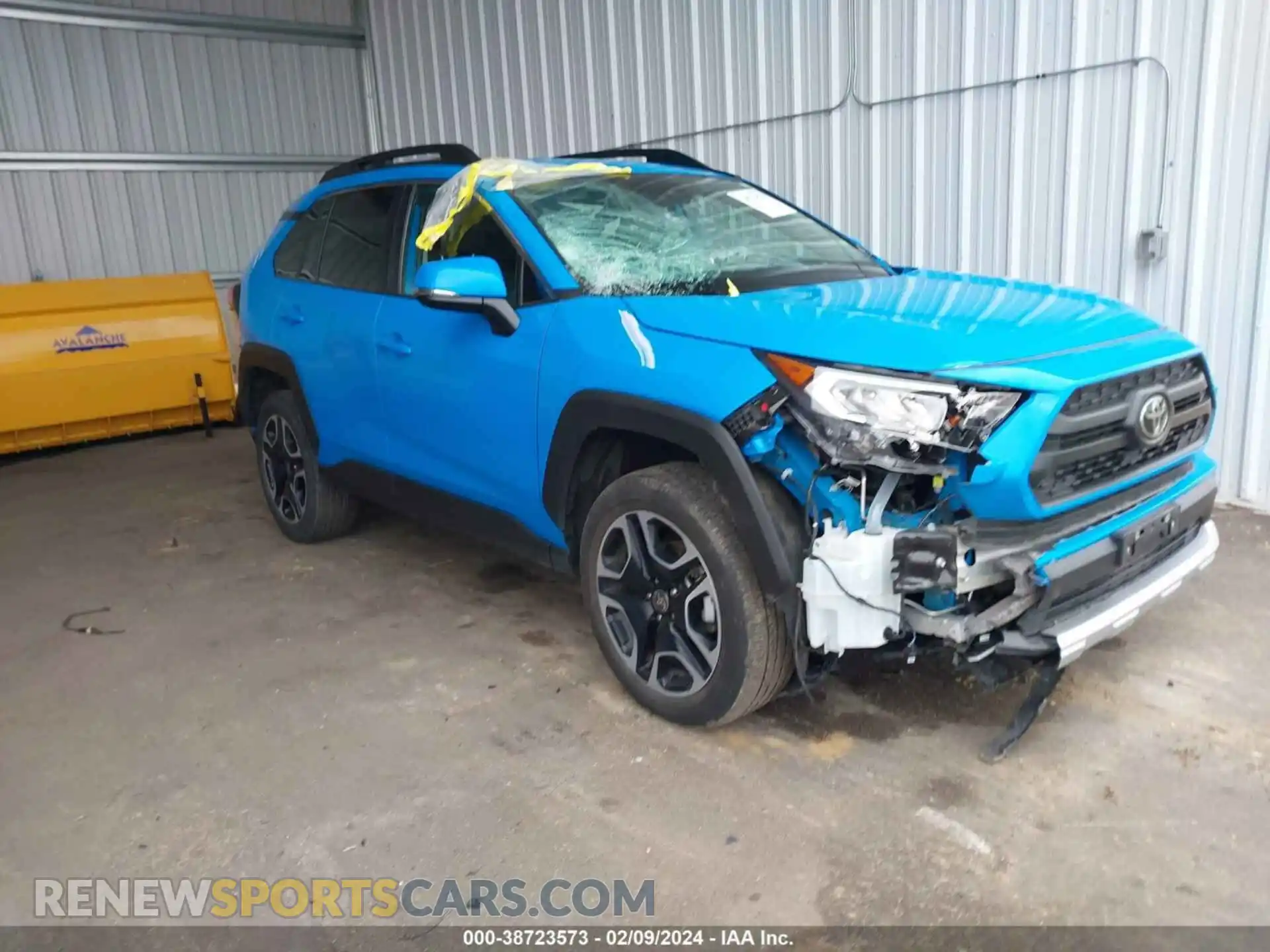 1 Photograph of a damaged car 2T3J1RFV3MW247409 TOYOTA RAV4 2021