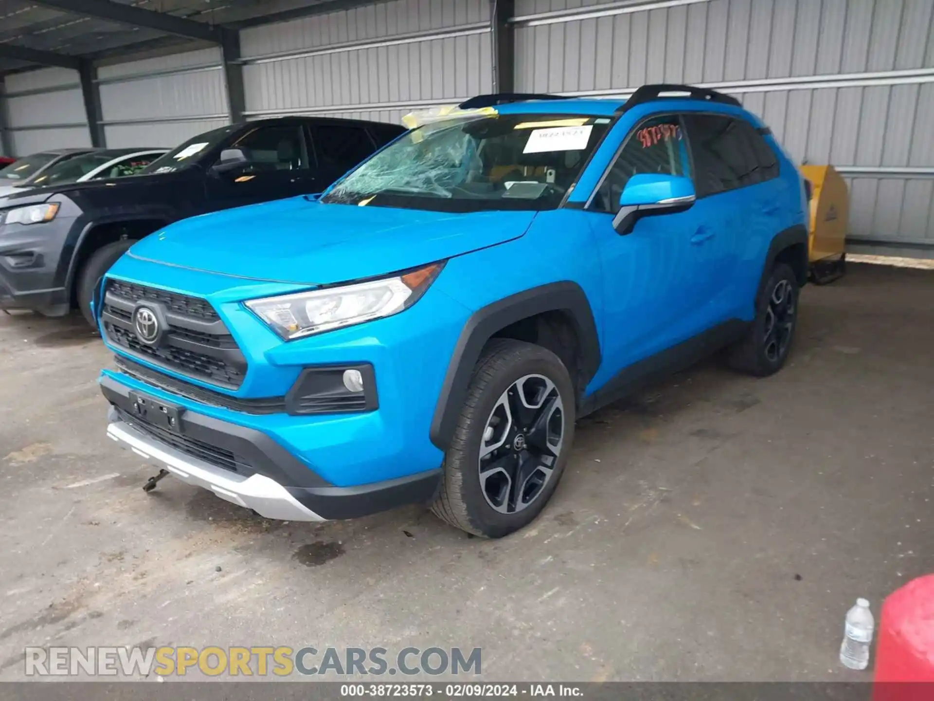 2 Photograph of a damaged car 2T3J1RFV3MW247409 TOYOTA RAV4 2021