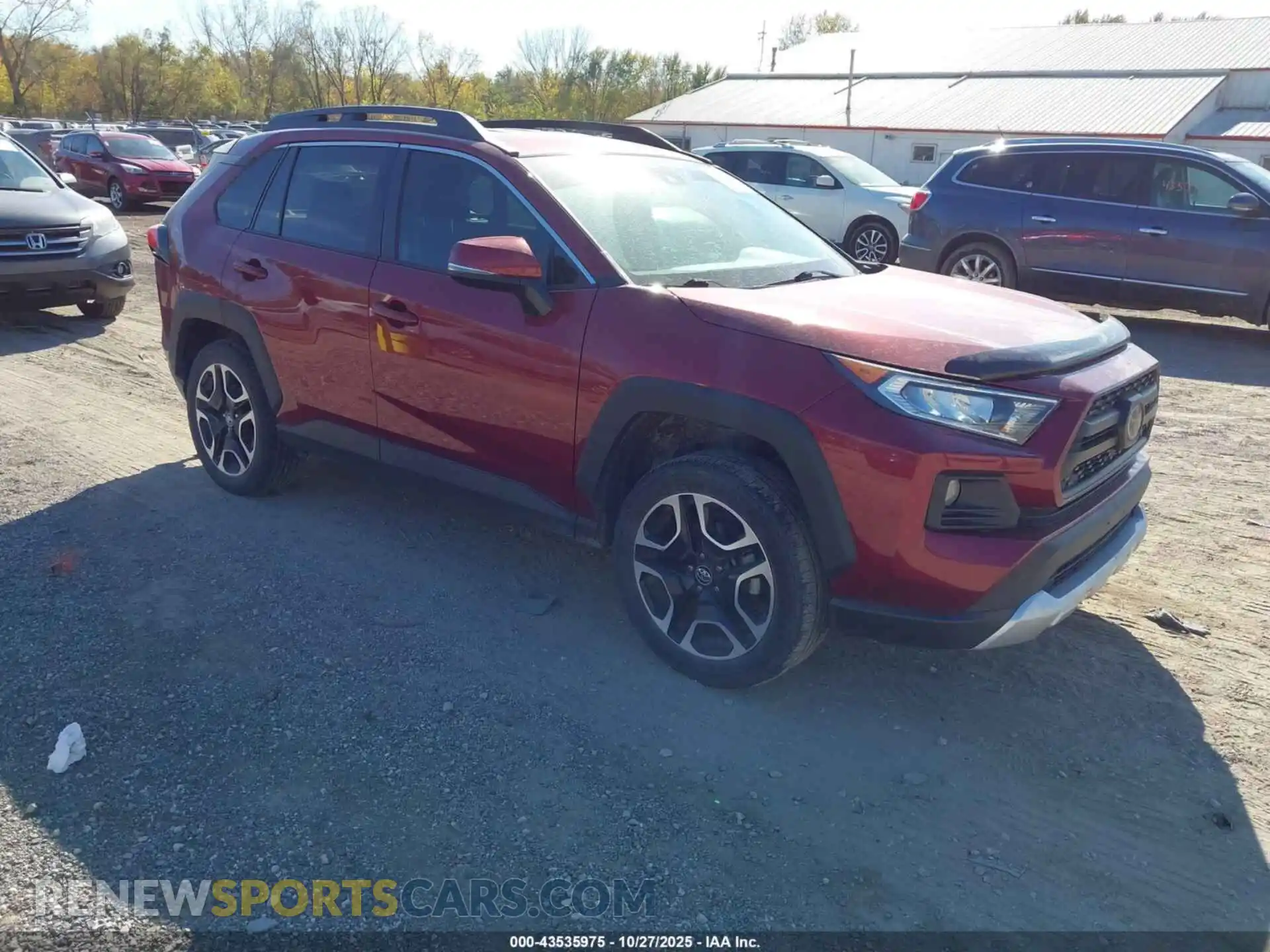 1 Photograph of a damaged car 2T3J1RFV4MW144029 TOYOTA RAV4 2021