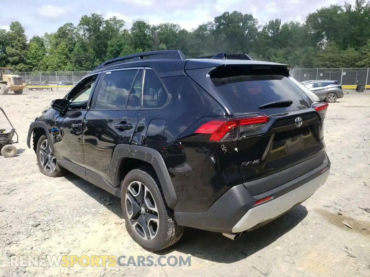 3 Photograph of a damaged car 2T3J1RFV4MW157721 TOYOTA RAV4 2021