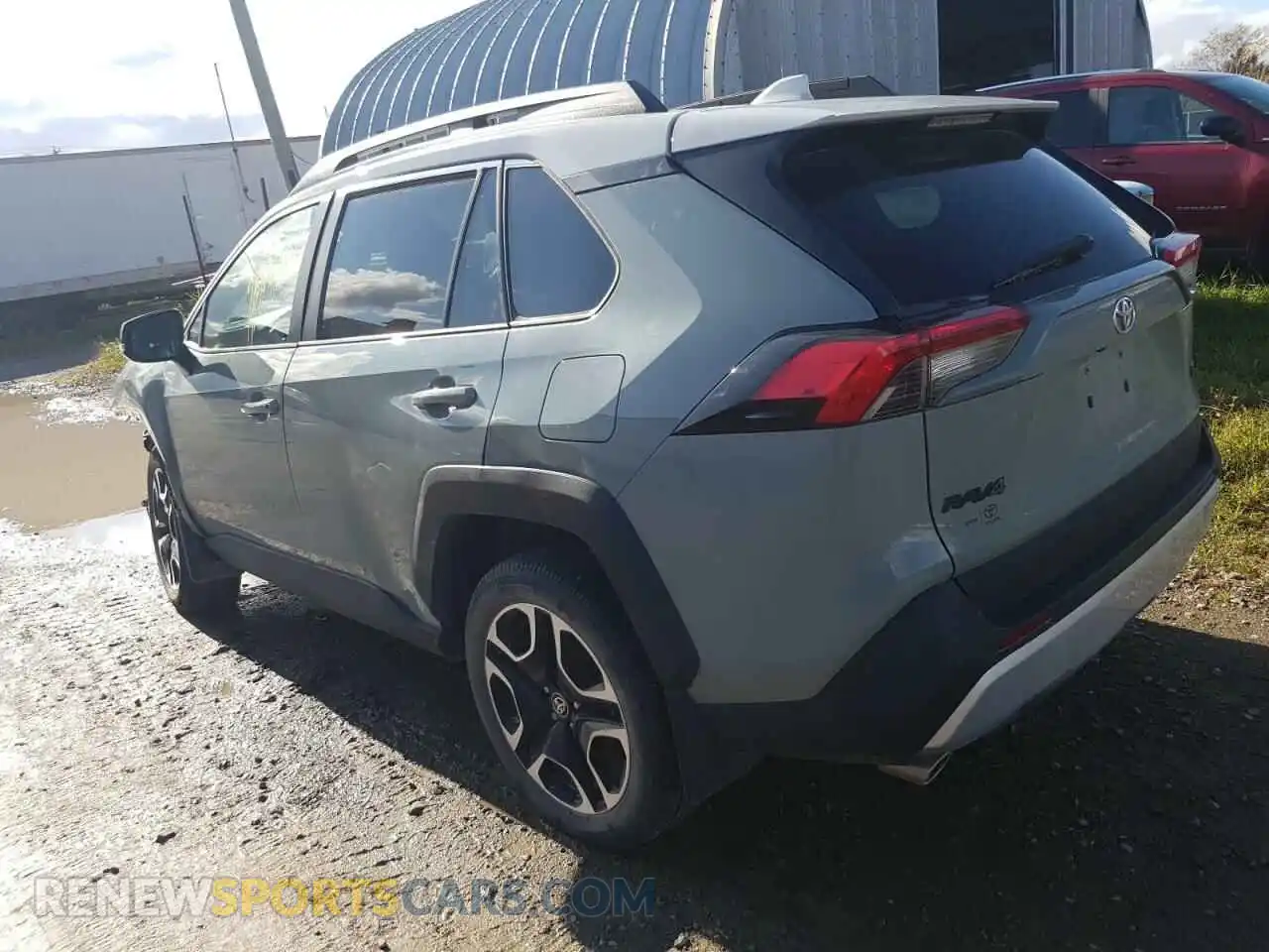 2 Photograph of a damaged car 2T3J1RFV4MW202298 TOYOTA RAV4 2021