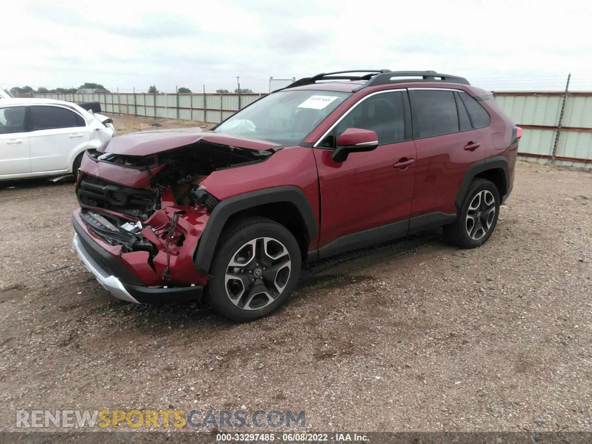 2 Photograph of a damaged car 2T3J1RFV4MW226522 TOYOTA RAV4 2021