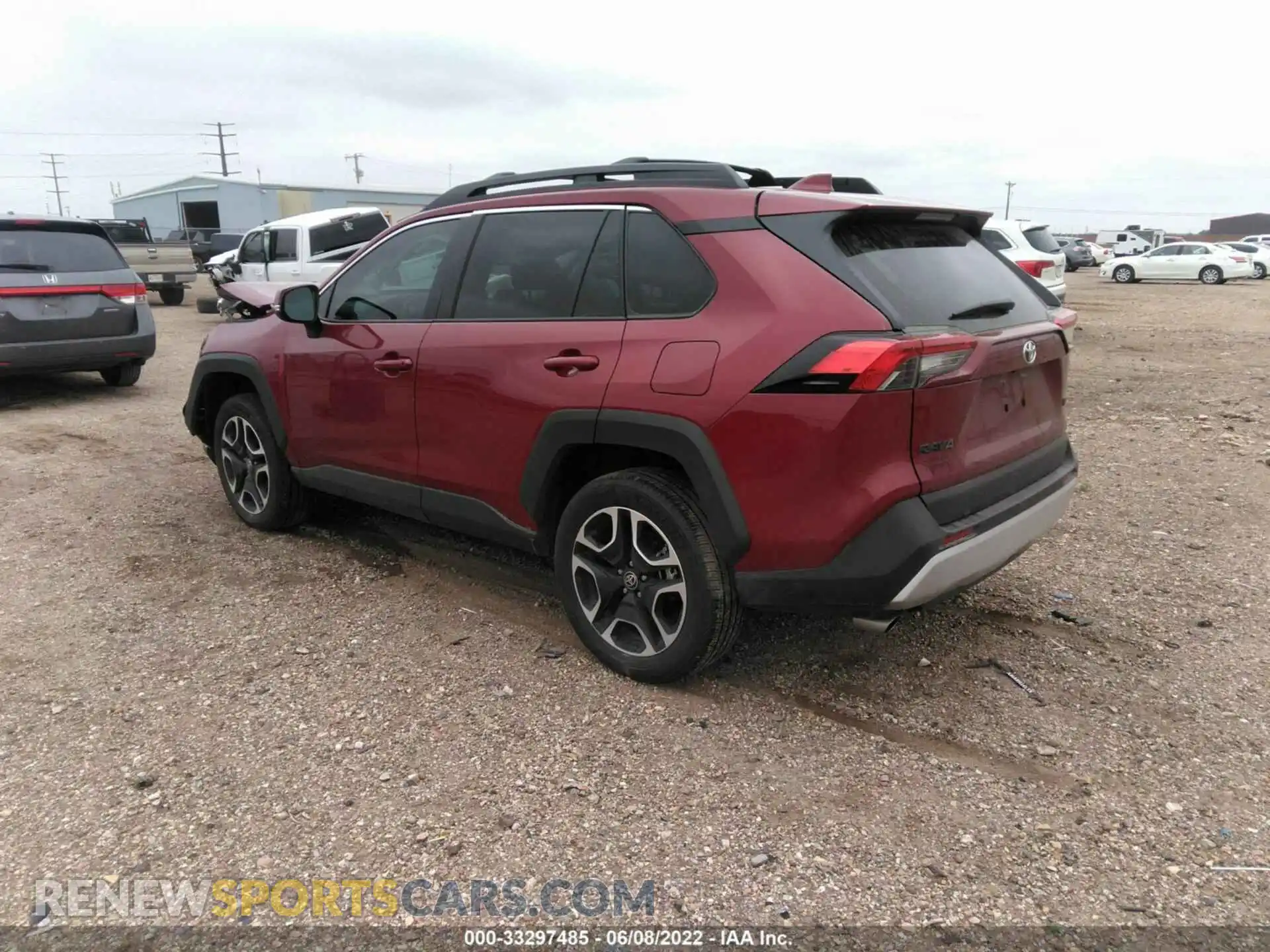 3 Photograph of a damaged car 2T3J1RFV4MW226522 TOYOTA RAV4 2021