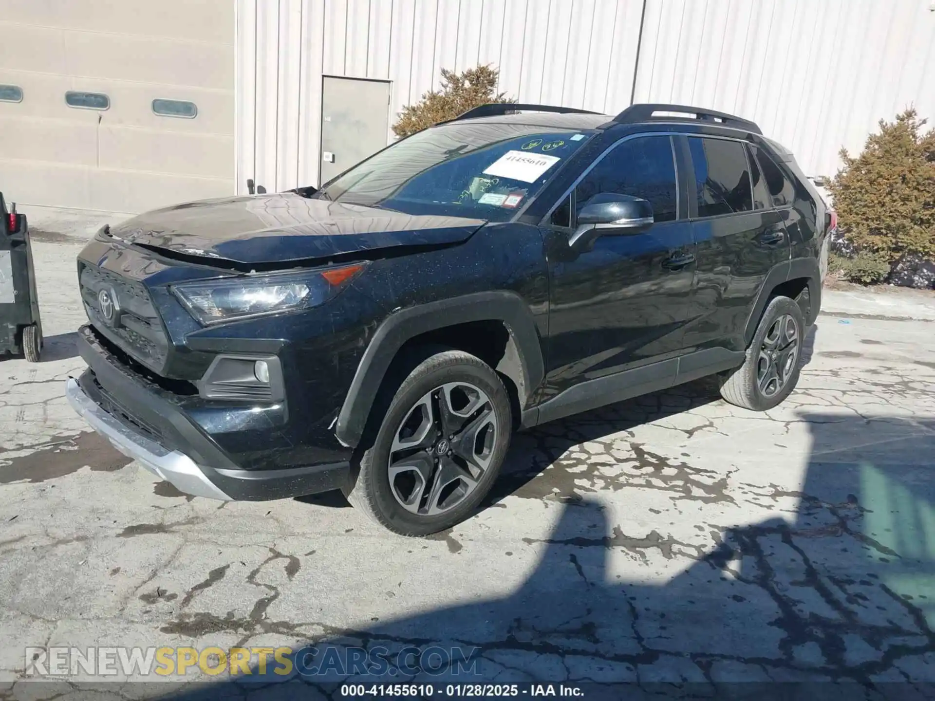 2 Photograph of a damaged car 2T3J1RFV5MW154830 TOYOTA RAV4 2021