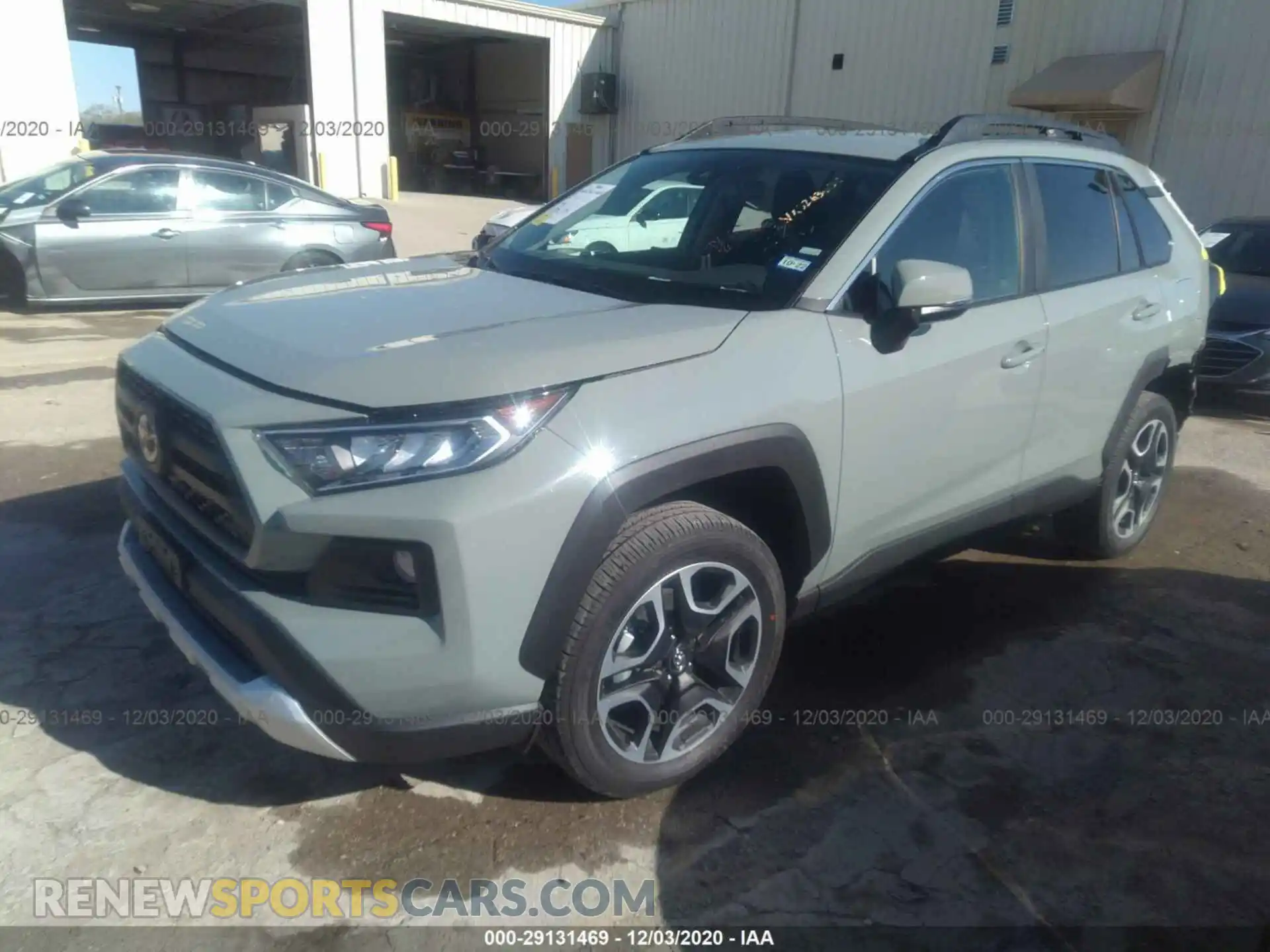 2 Photograph of a damaged car 2T3J1RFV5MW157470 TOYOTA RAV4 2021