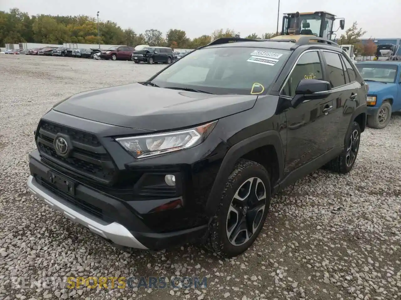 2 Photograph of a damaged car 2T3J1RFV5MW172857 TOYOTA RAV4 2021