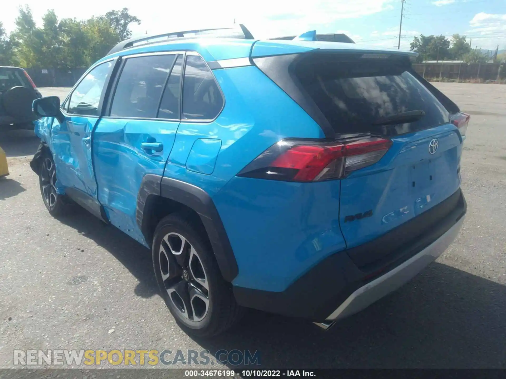 3 Photograph of a damaged car 2T3J1RFV5MW209955 TOYOTA RAV4 2021