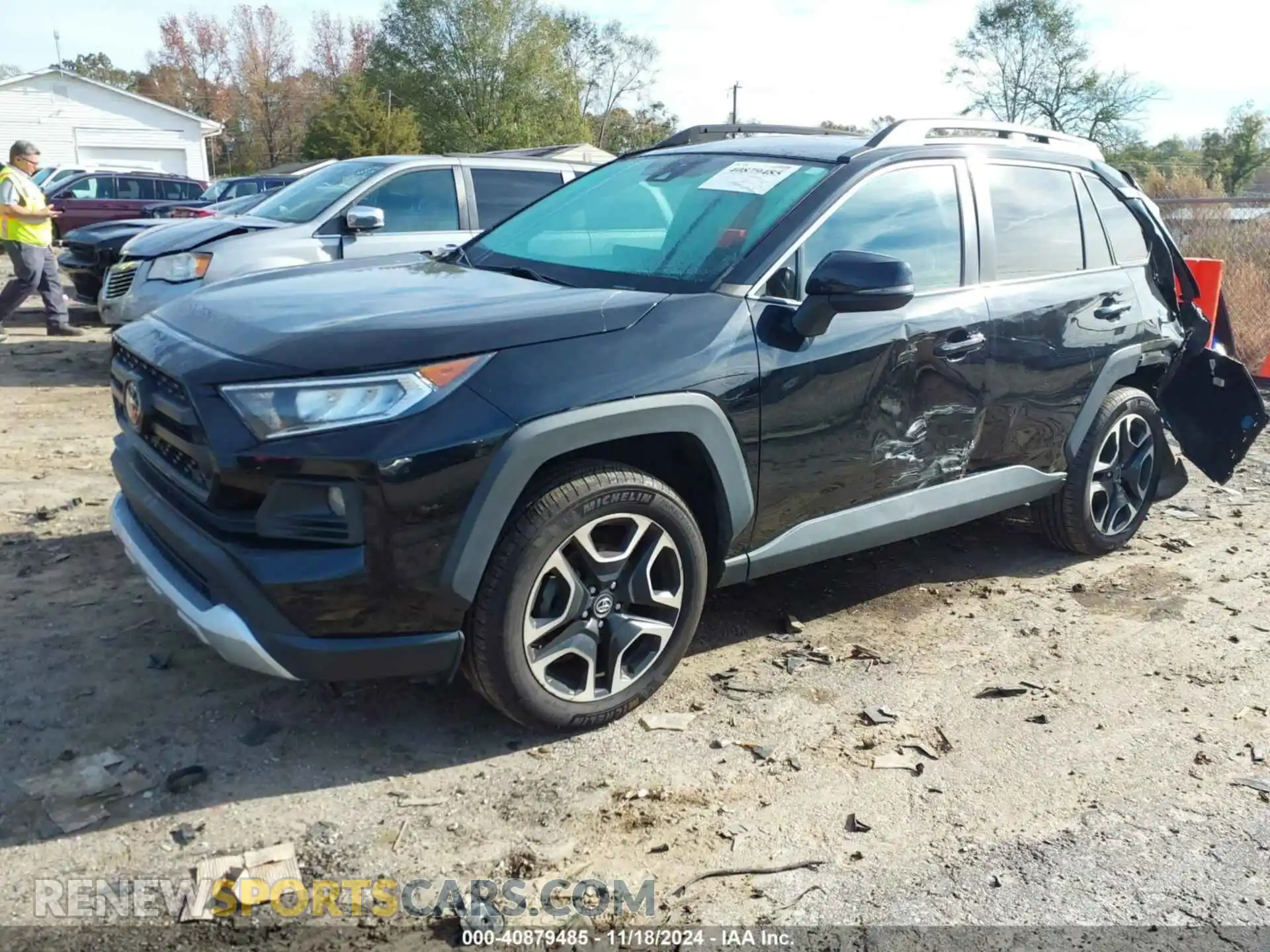 2 Фотография поврежденного автомобиля 2T3J1RFV6MW162886 TOYOTA RAV4 2021