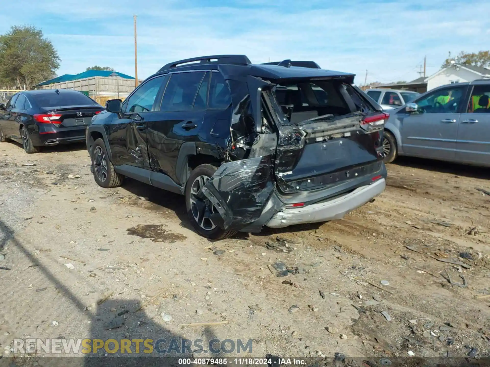 3 Фотография поврежденного автомобиля 2T3J1RFV6MW162886 TOYOTA RAV4 2021