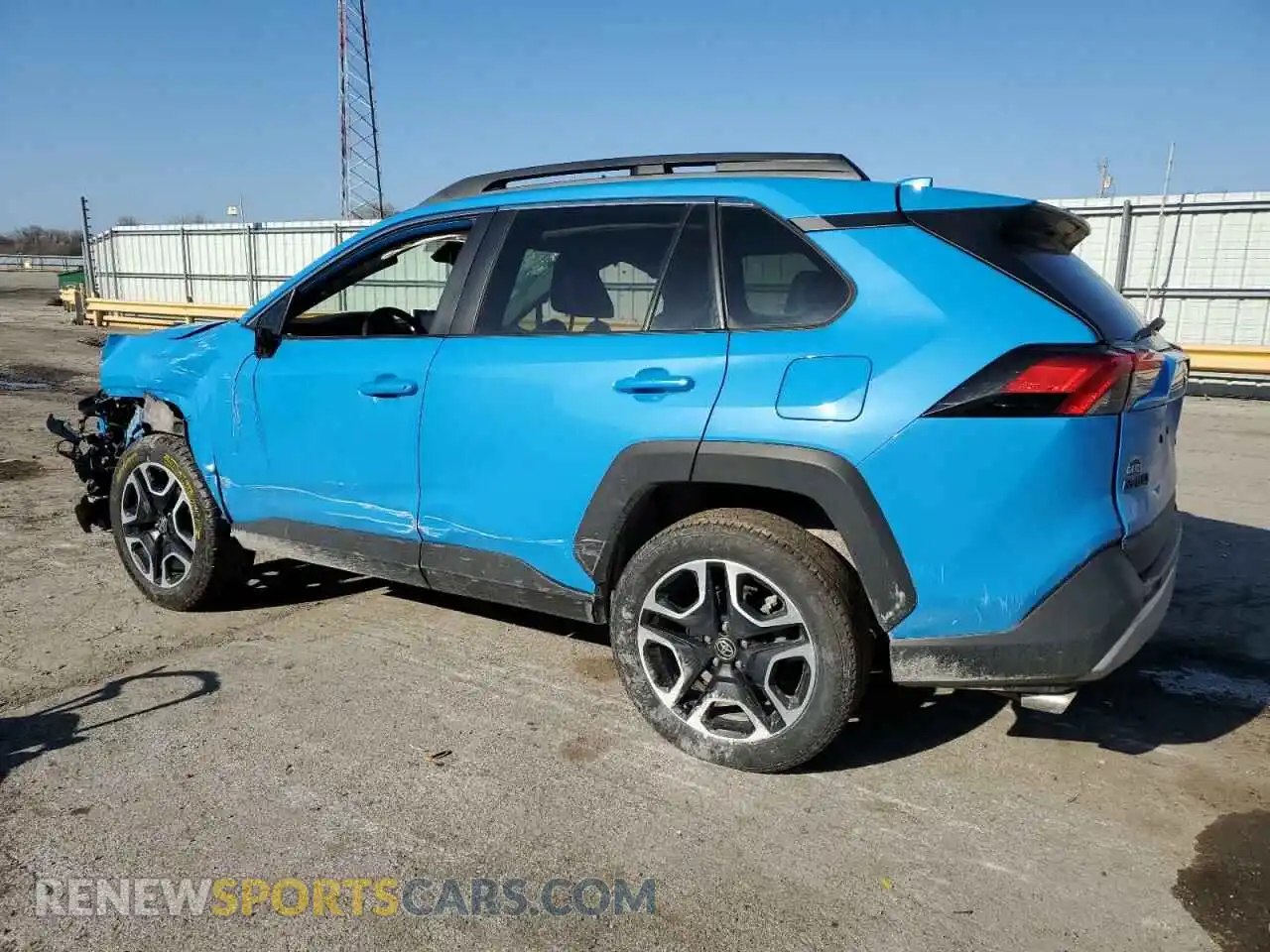 2 Photograph of a damaged car 2T3J1RFV7MW214512 TOYOTA RAV4 2021