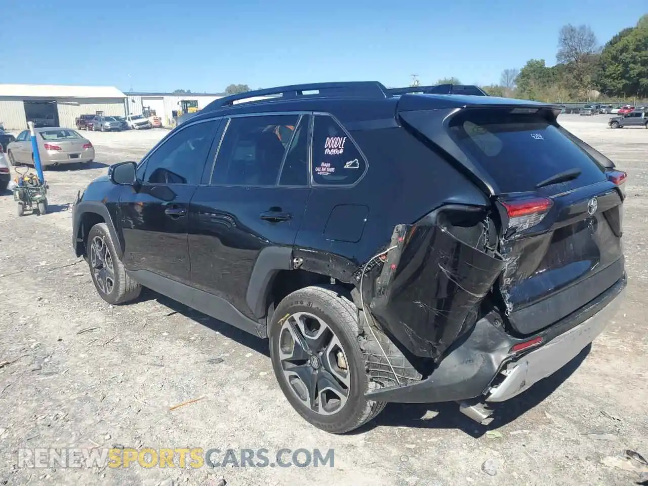 2 Photograph of a damaged car 2T3J1RFV8MW157267 TOYOTA RAV4 2021