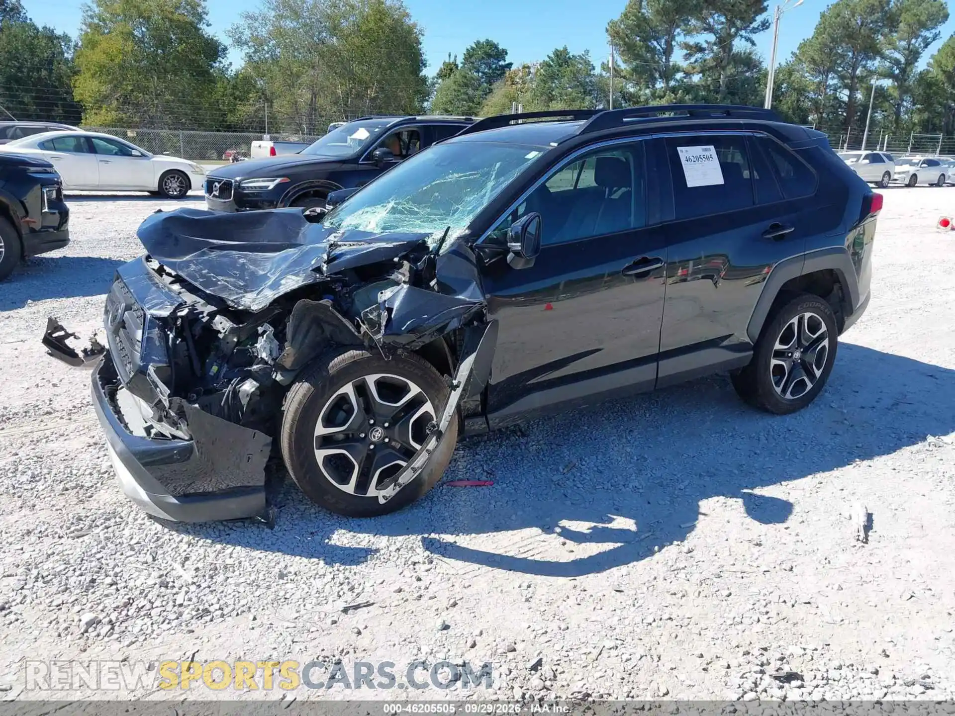 2 Photograph of a damaged car 2T3J1RFV8MW201462 TOYOTA RAV4 2021