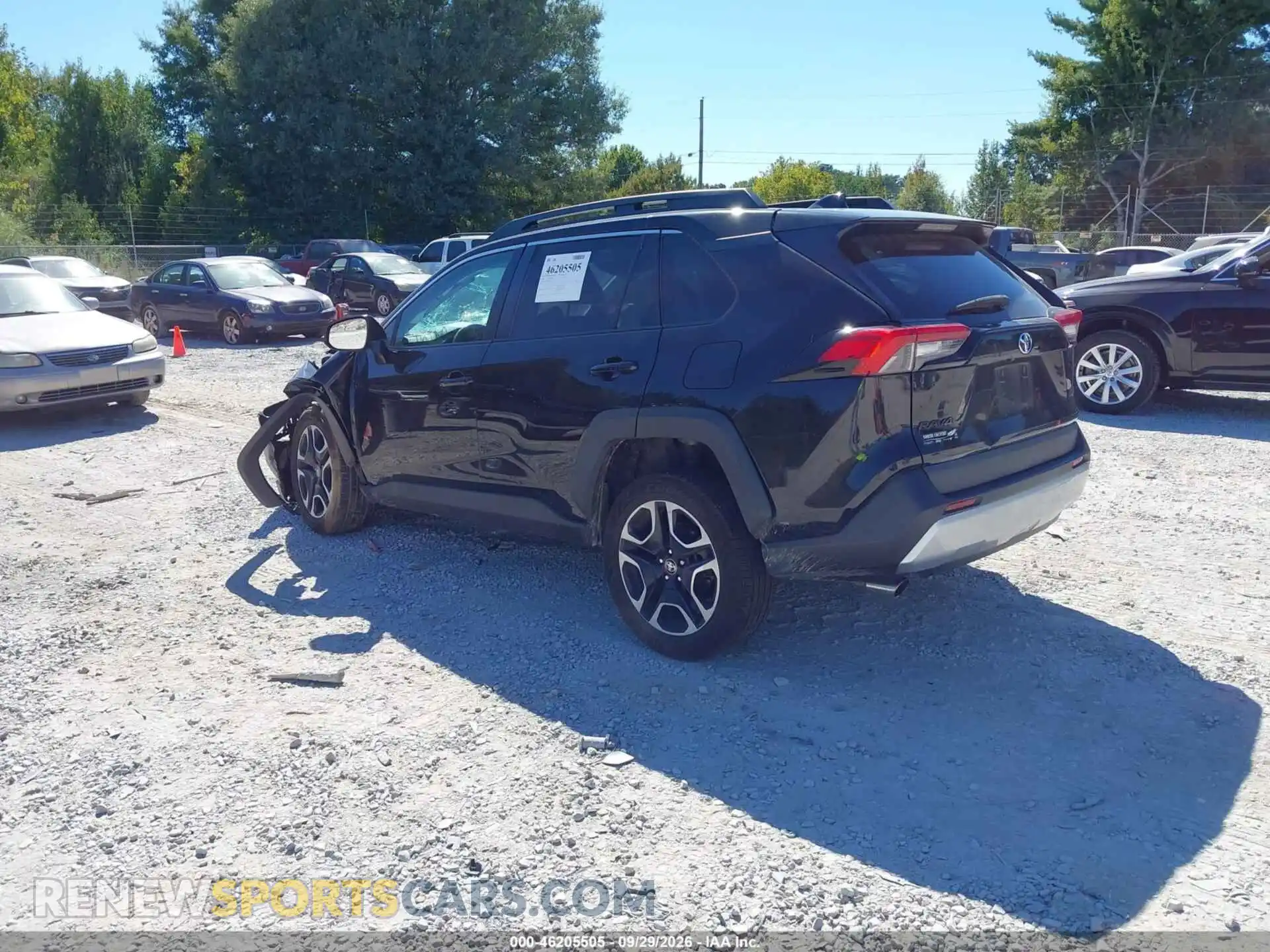 3 Photograph of a damaged car 2T3J1RFV8MW201462 TOYOTA RAV4 2021