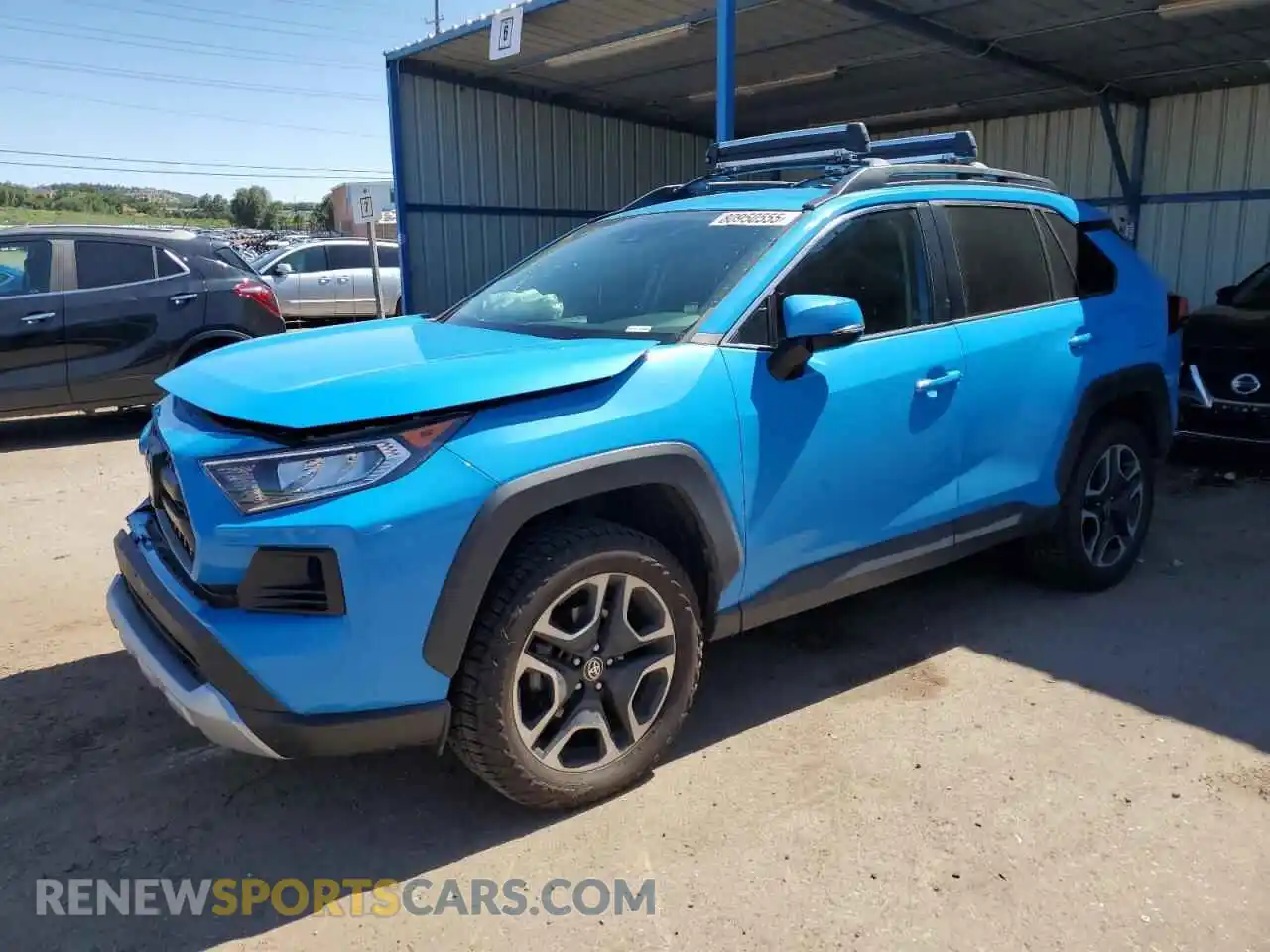 1 Photograph of a damaged car 2T3J1RFV9MW174790 TOYOTA RAV4 2021