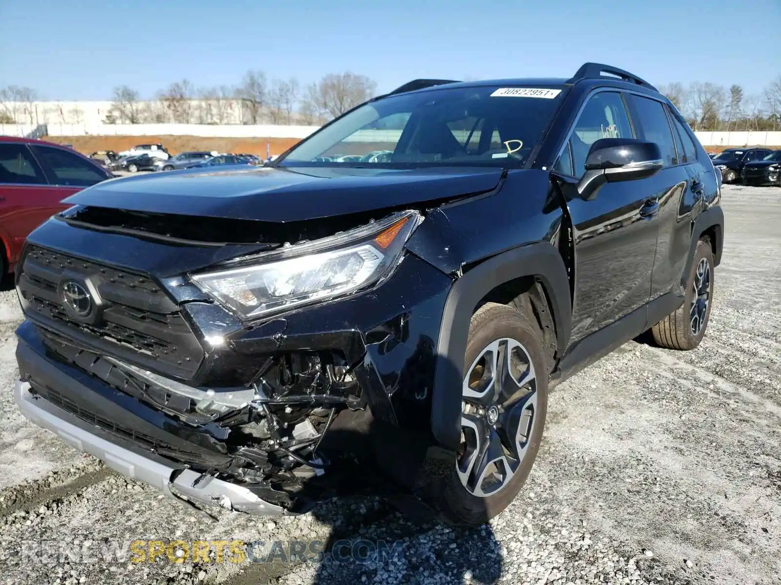 2 Photograph of a damaged car 2T3J1RFVXMW143371 TOYOTA RAV4 2021