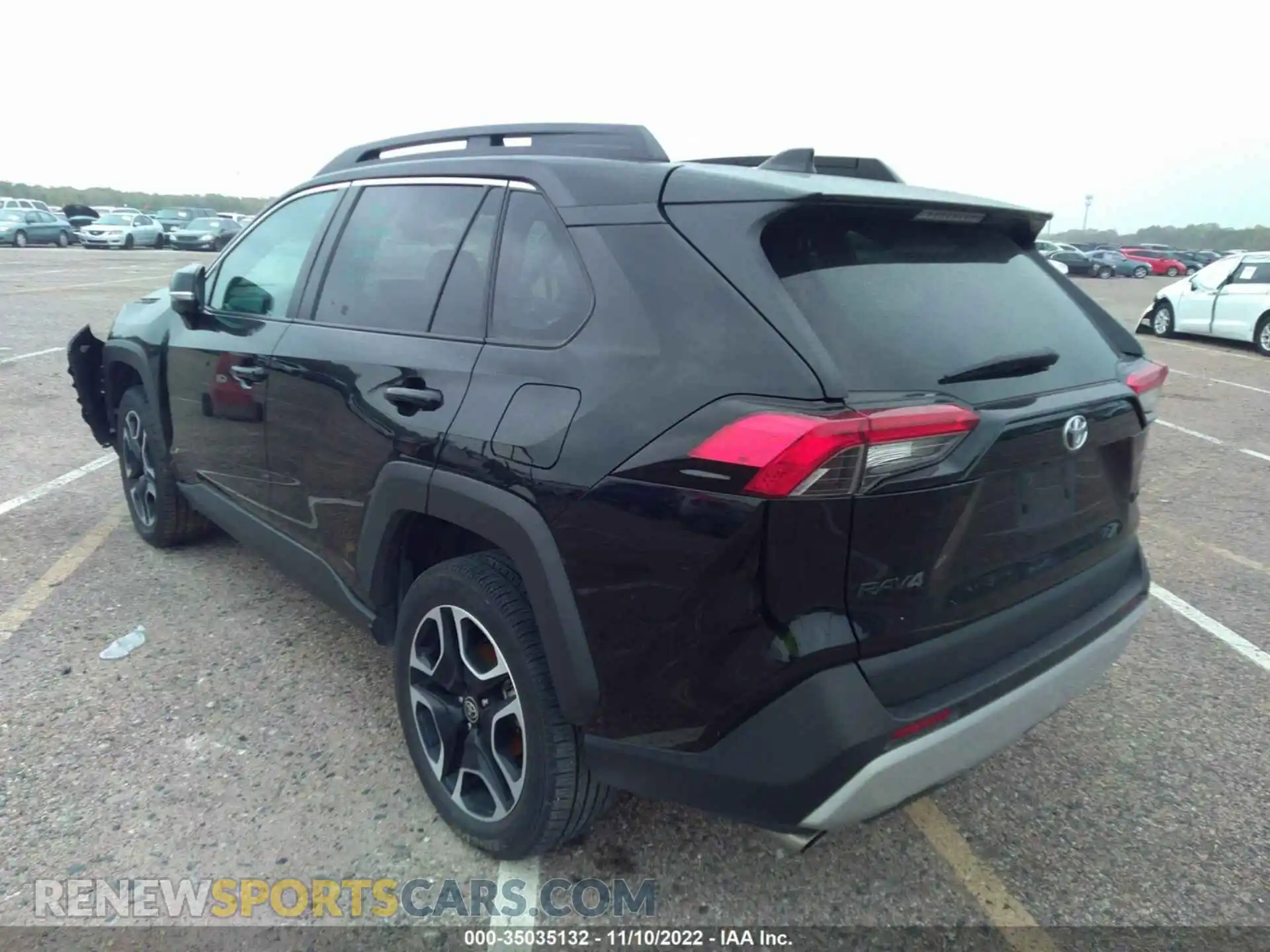 3 Photograph of a damaged car 2T3J1RFVXMW191386 TOYOTA RAV4 2021