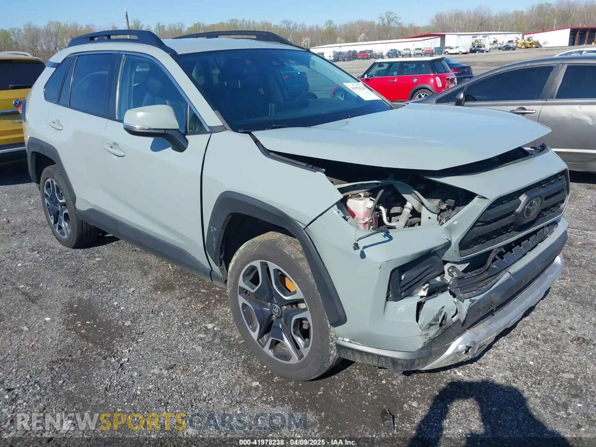 1 Photograph of a damaged car 2T3J1RFVXMW220661 TOYOTA RAV4 2021