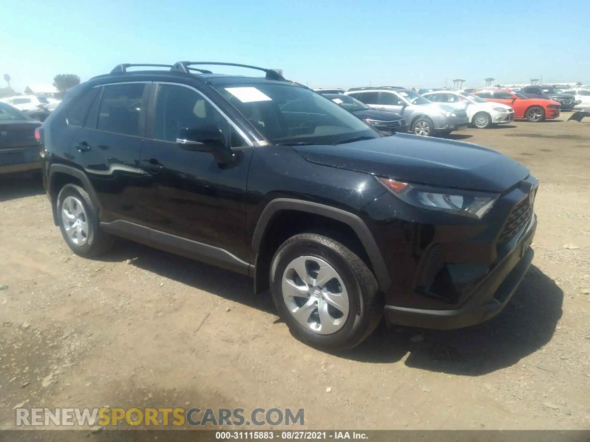 1 Photograph of a damaged car 2T3K1RFV0MC151579 TOYOTA RAV4 2021