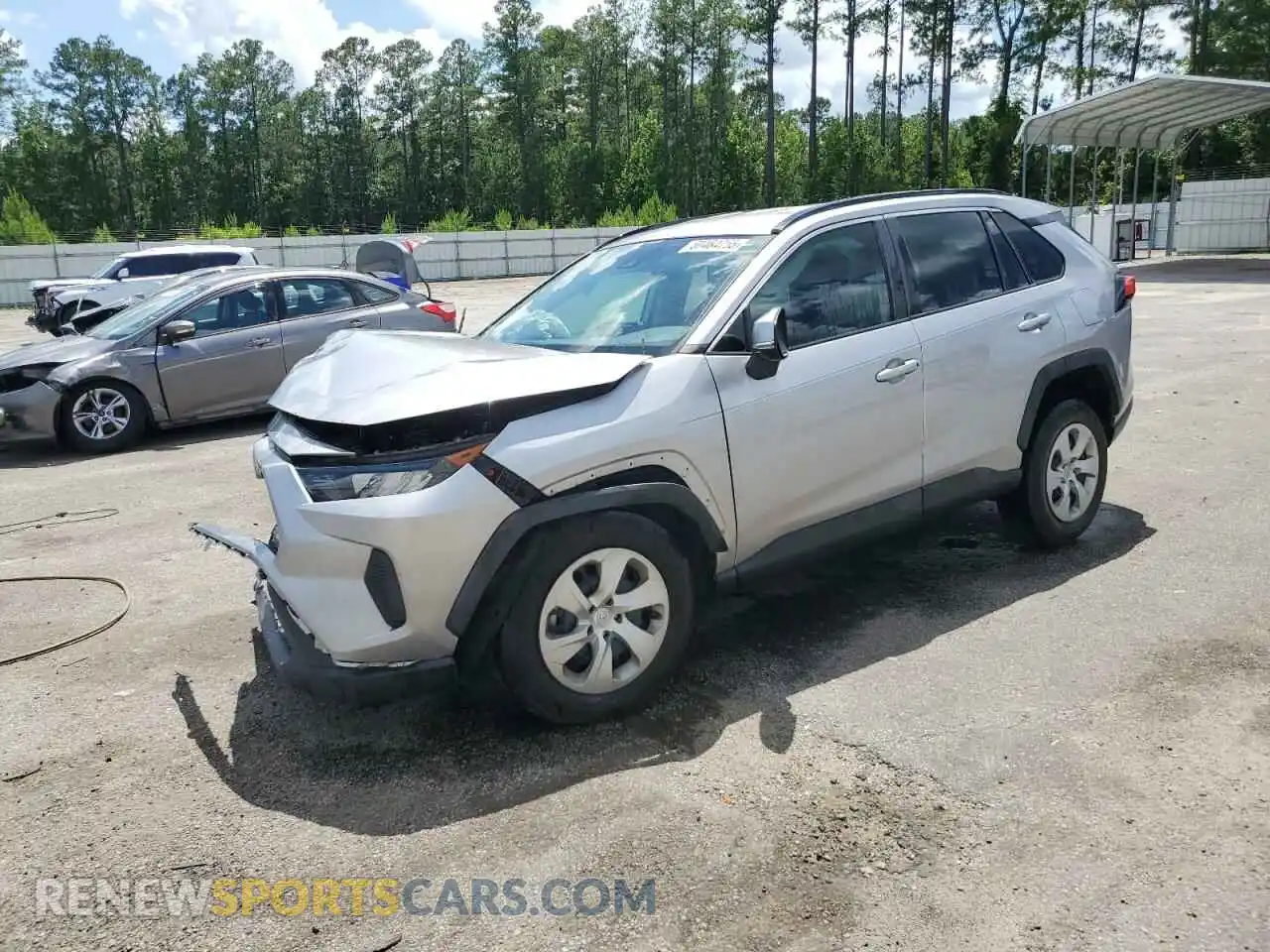 1 fotografías del automóvil dañado 2T3K1RFV1MC165880 TOYOTA RAV4 2021