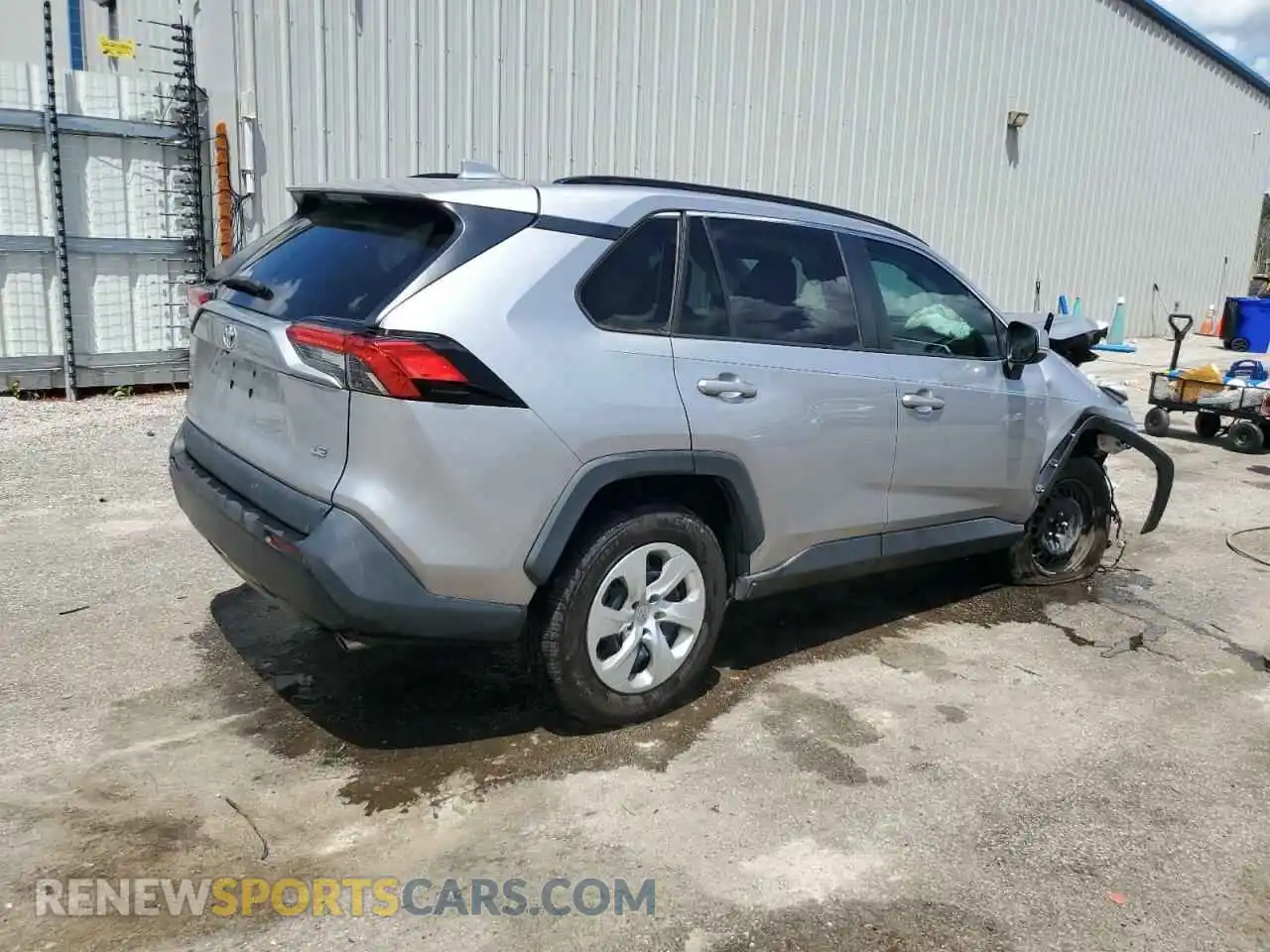 3 fotografías del automóvil dañado 2T3K1RFV1MC165880 TOYOTA RAV4 2021